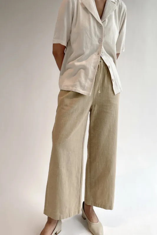 RAMIE COTTON PANT sold by OAK AND FORT