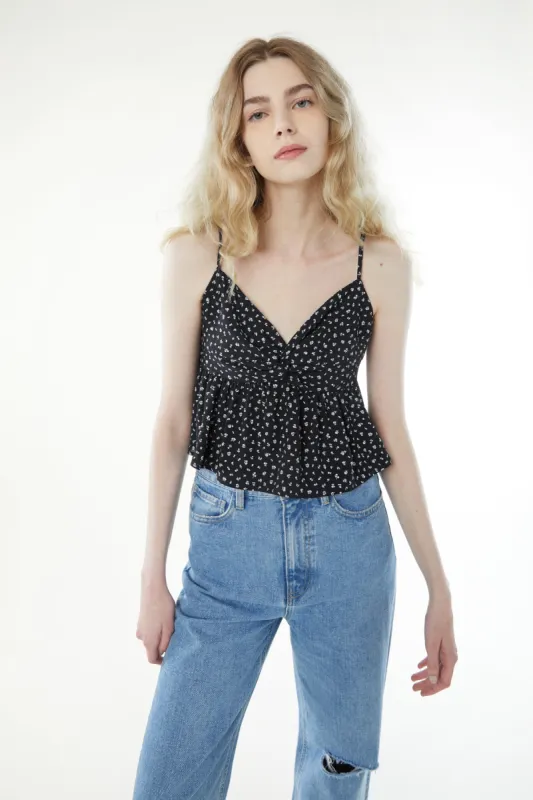 PEPLUM TANK TOP sold by OAK AND FORT