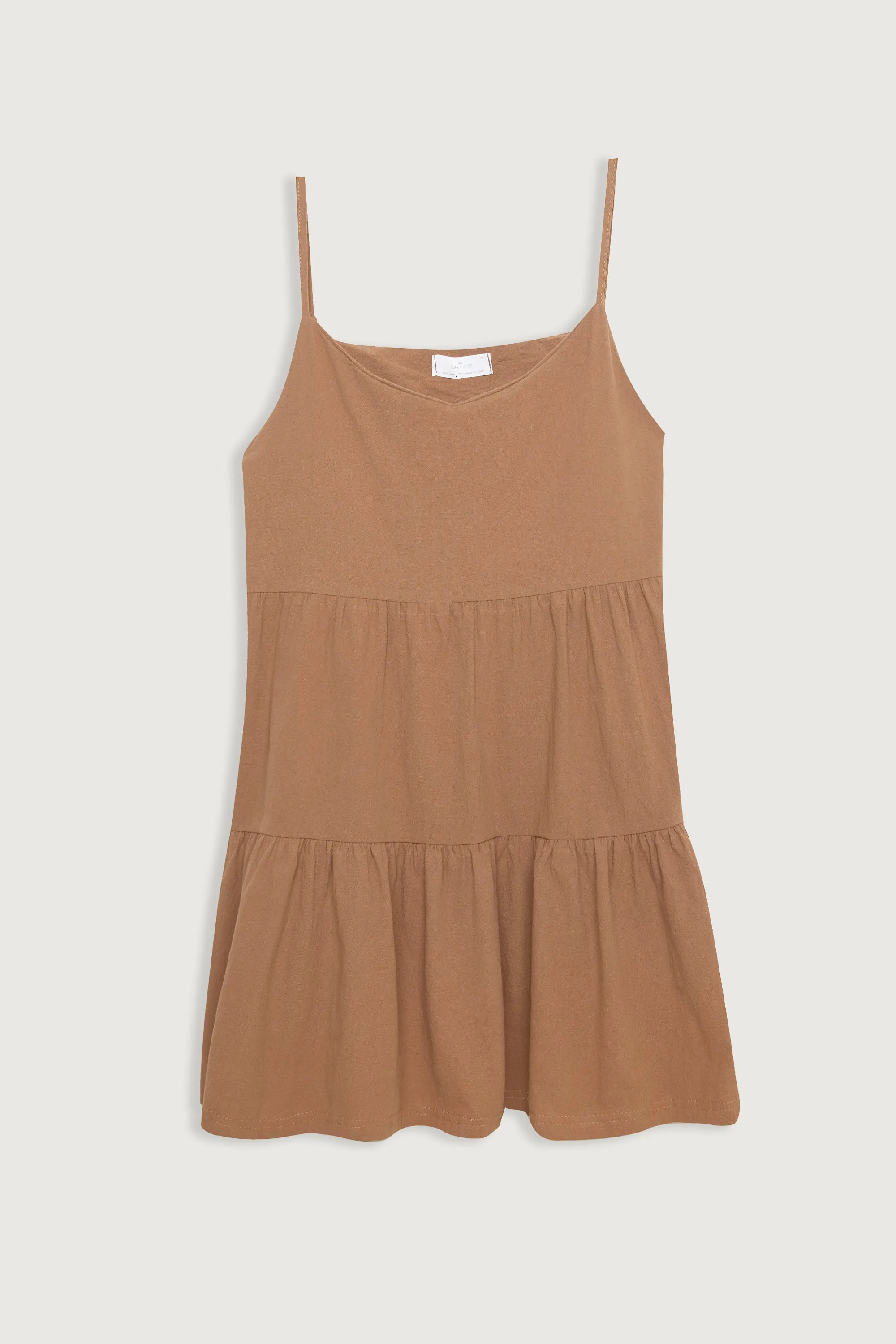 TIERED MINI DRESS sold by OAK AND FORT product image thumbnail 3