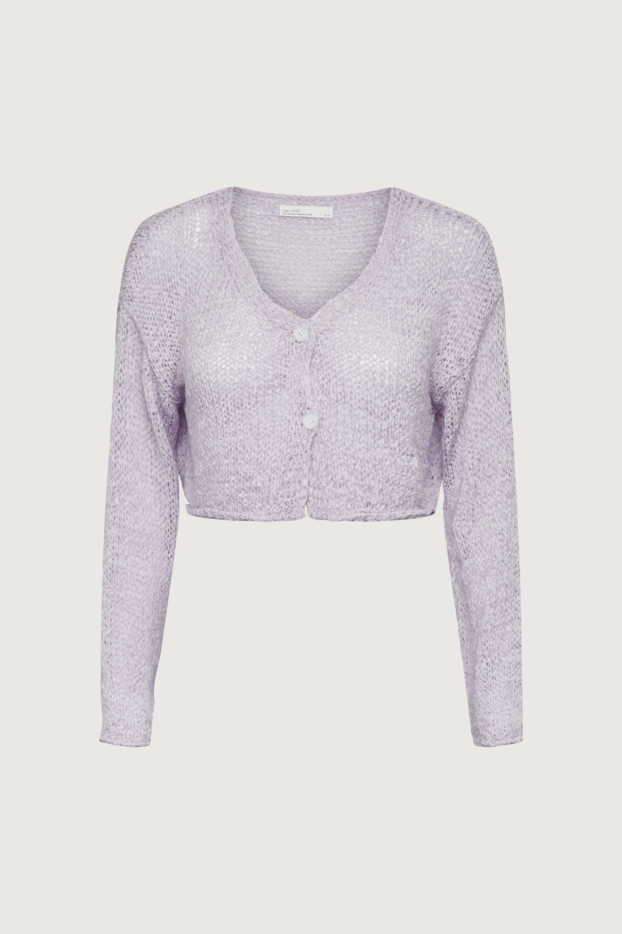 CROPPED CROCHET CARDIGAN sold by OAK AND FORT product image thumbnail 5