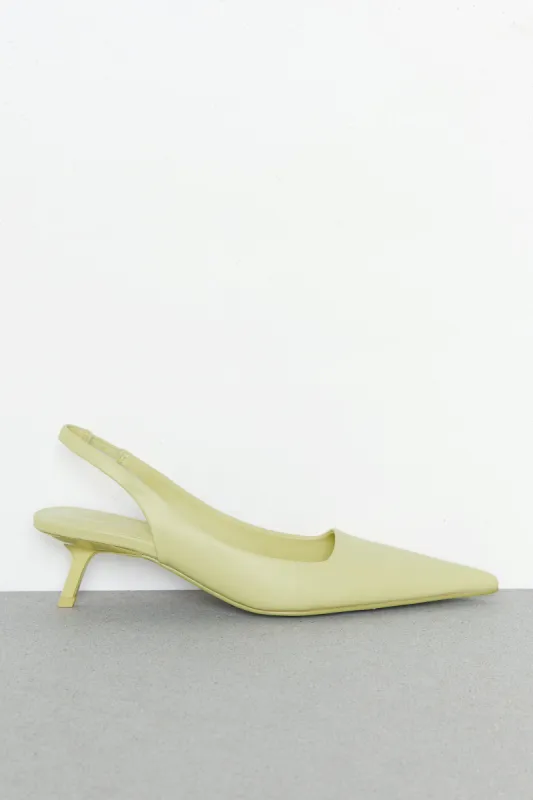 SLING BACK POINTED KITTEN HEEL sold by OAK AND FORT