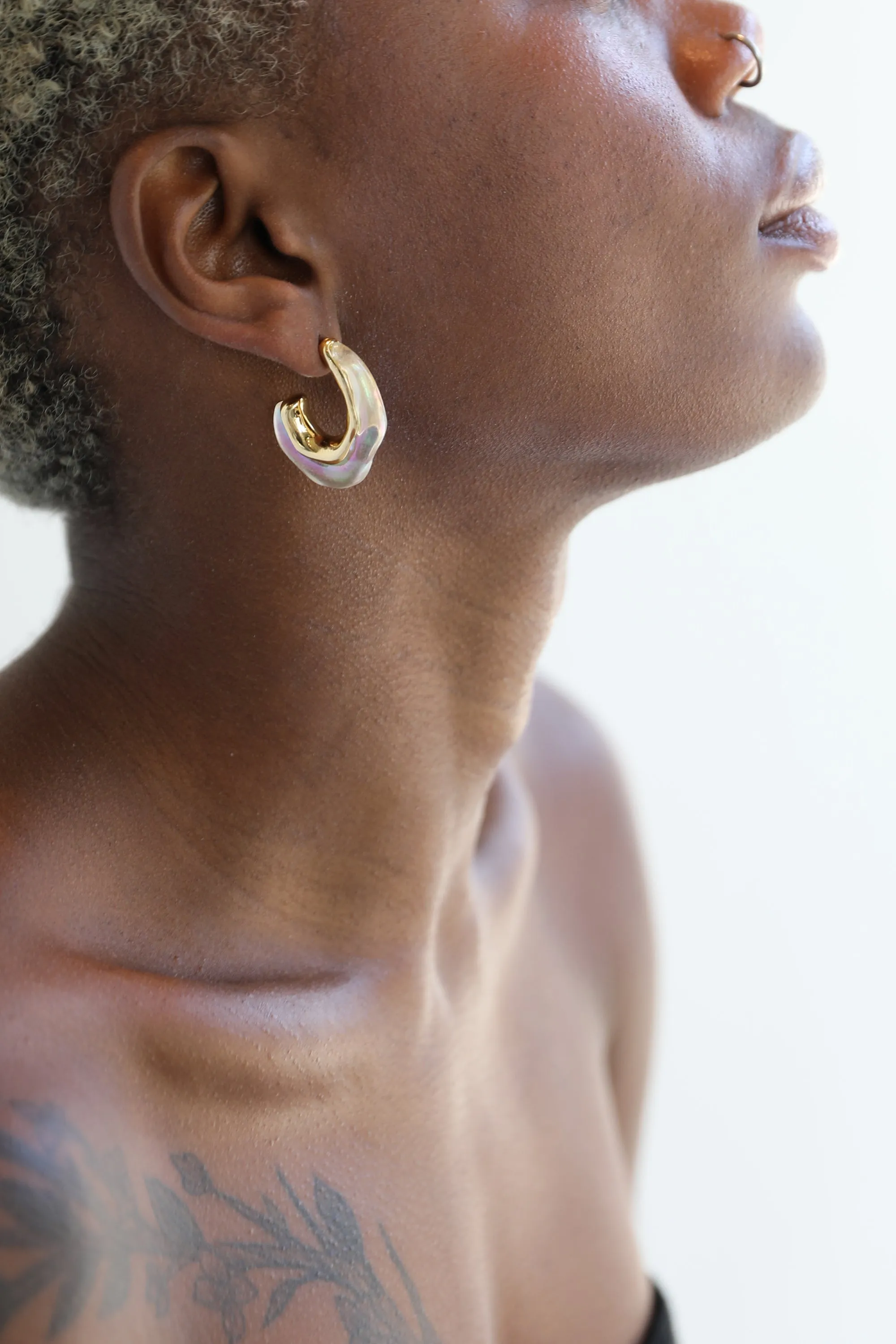 ABSTRACT EARRINGS sold by OAK AND FORT product image thumbnail 2