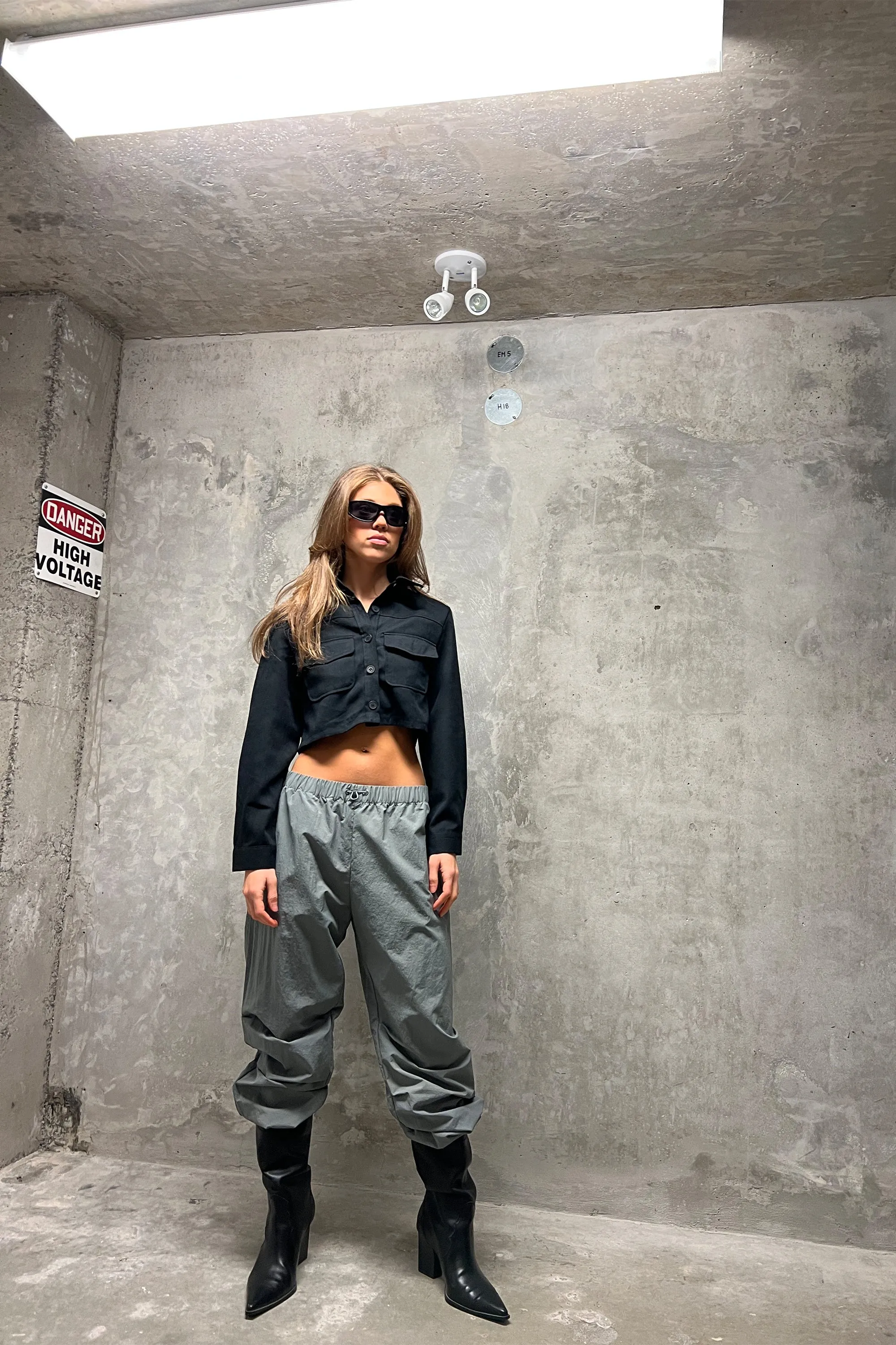 CROPPED SHIRT sold by OAK AND FORT product image thumbnail 2