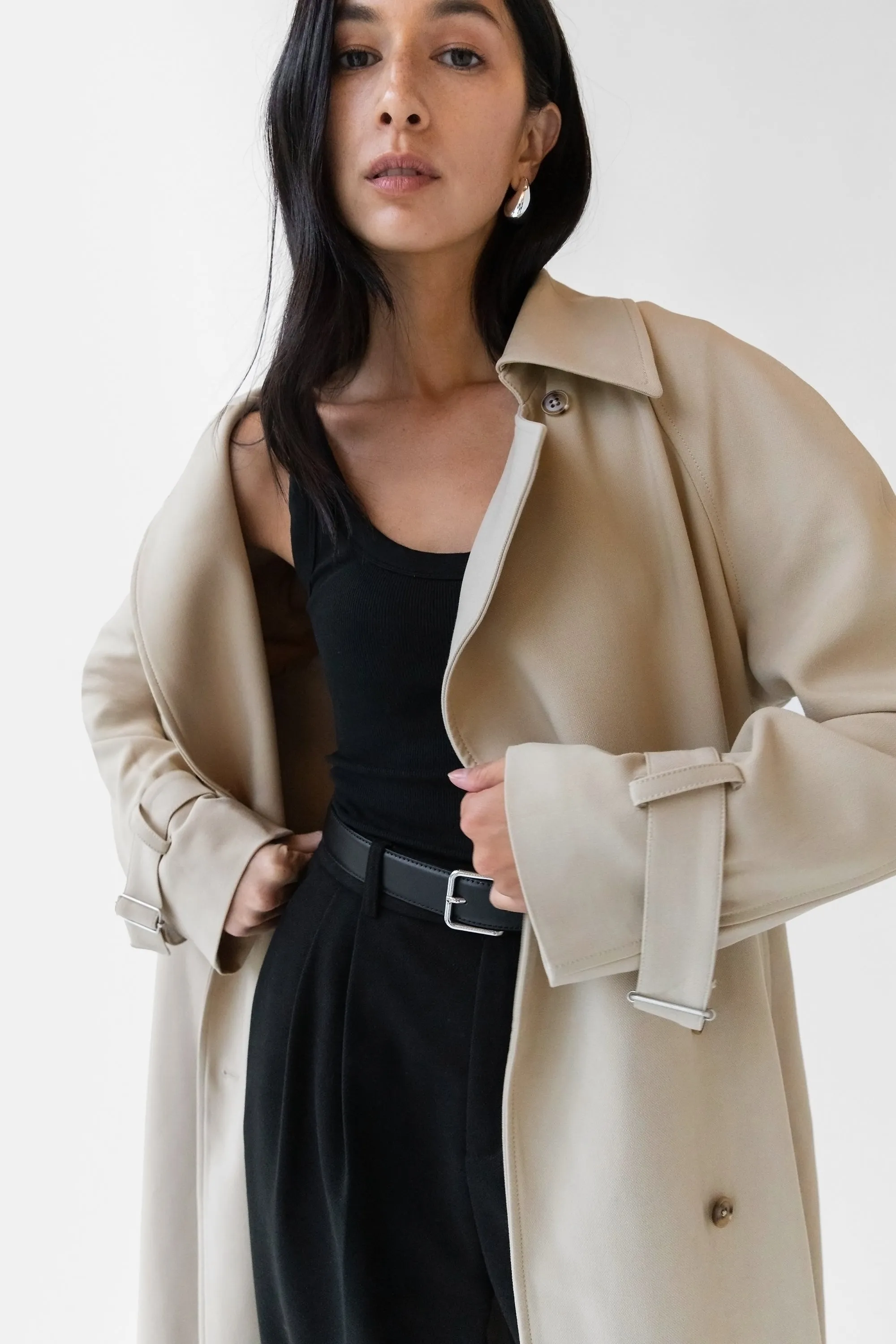 OVERSIZED TRENCH COAT sold by OAK AND FORT product image thumbnail 3