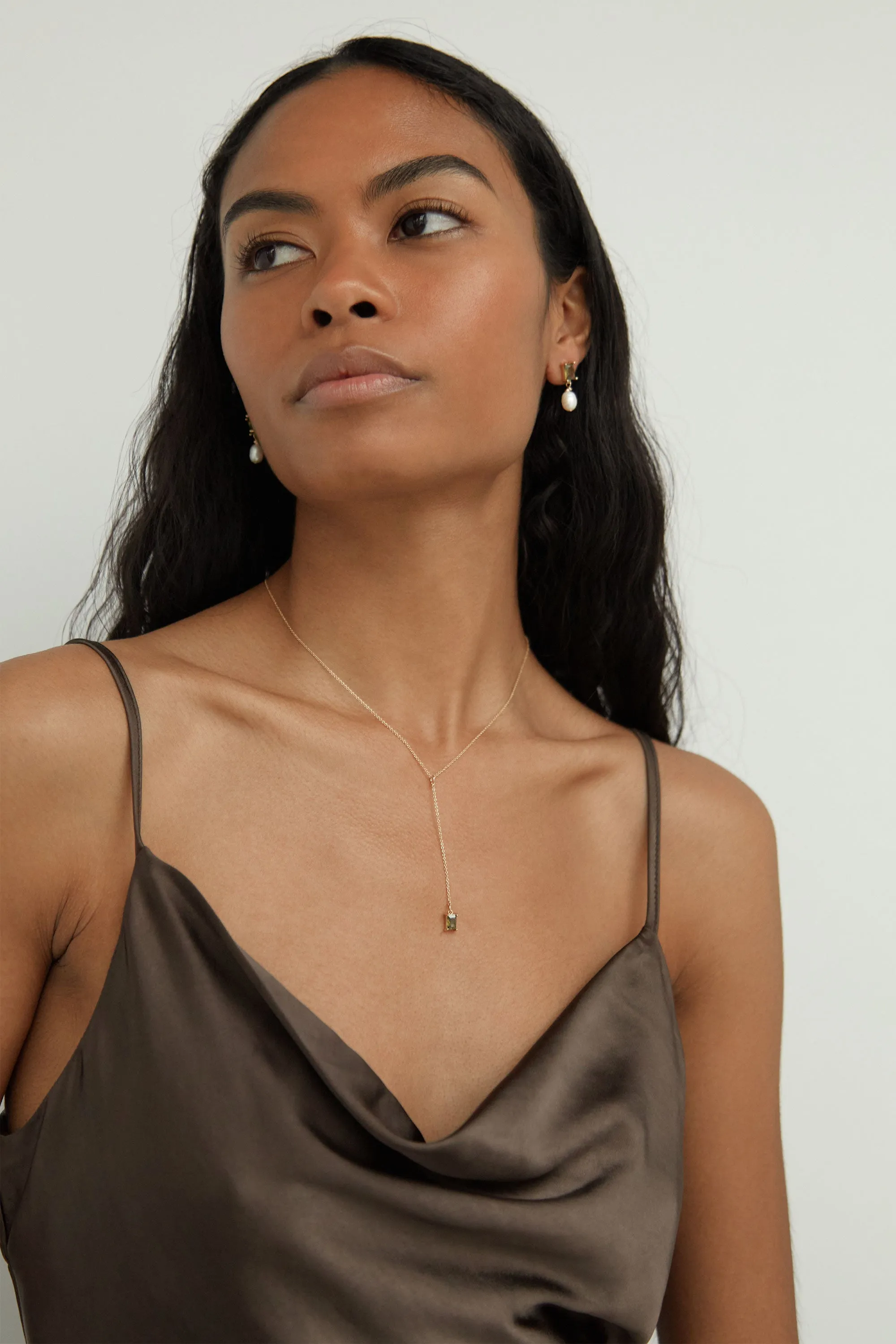 PENDANT DROP NECKLACE sold by OAK AND FORT product image thumbnail 3