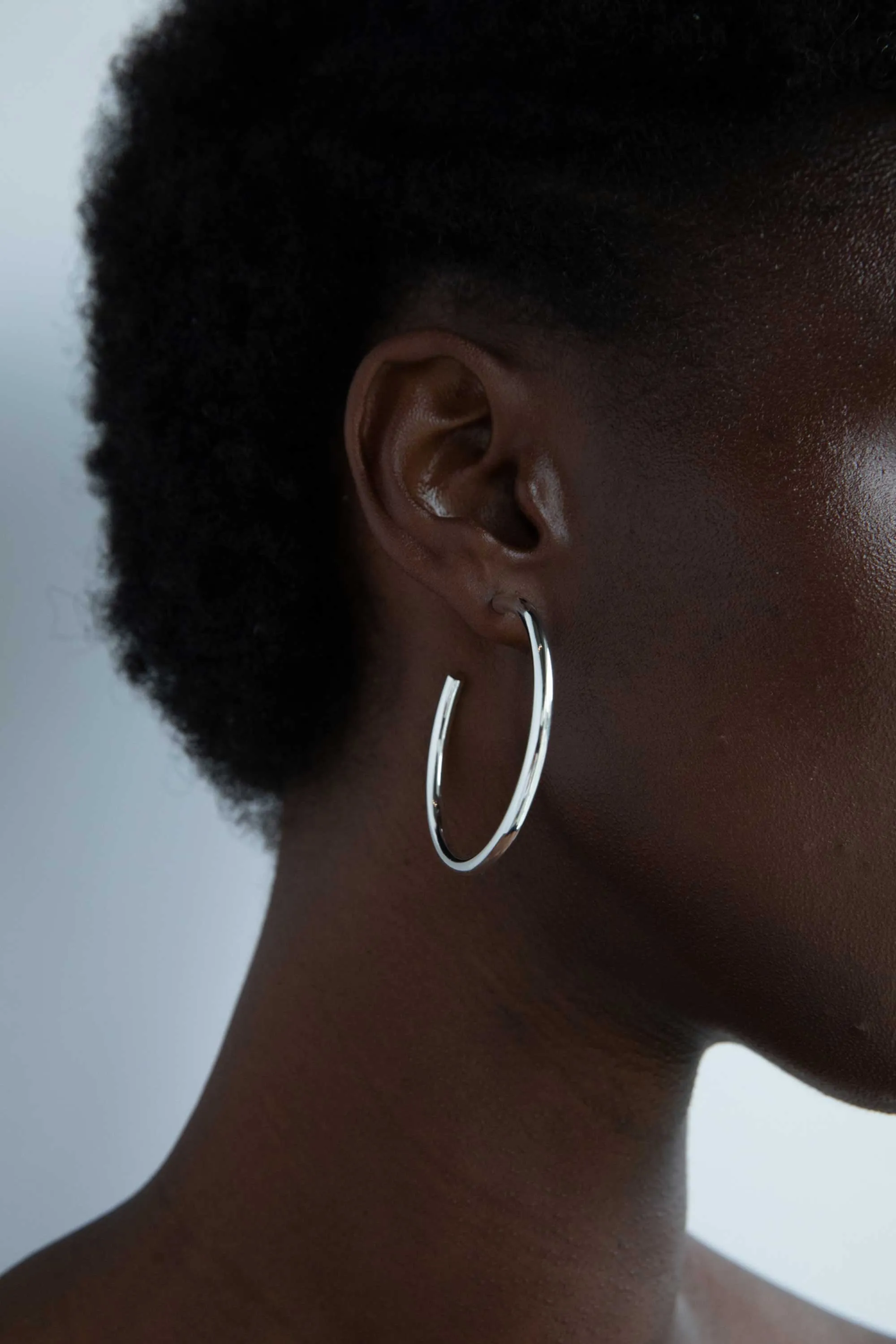LARGE HOOP EARRINGS sold by OAK AND FORT product image thumbnail 2