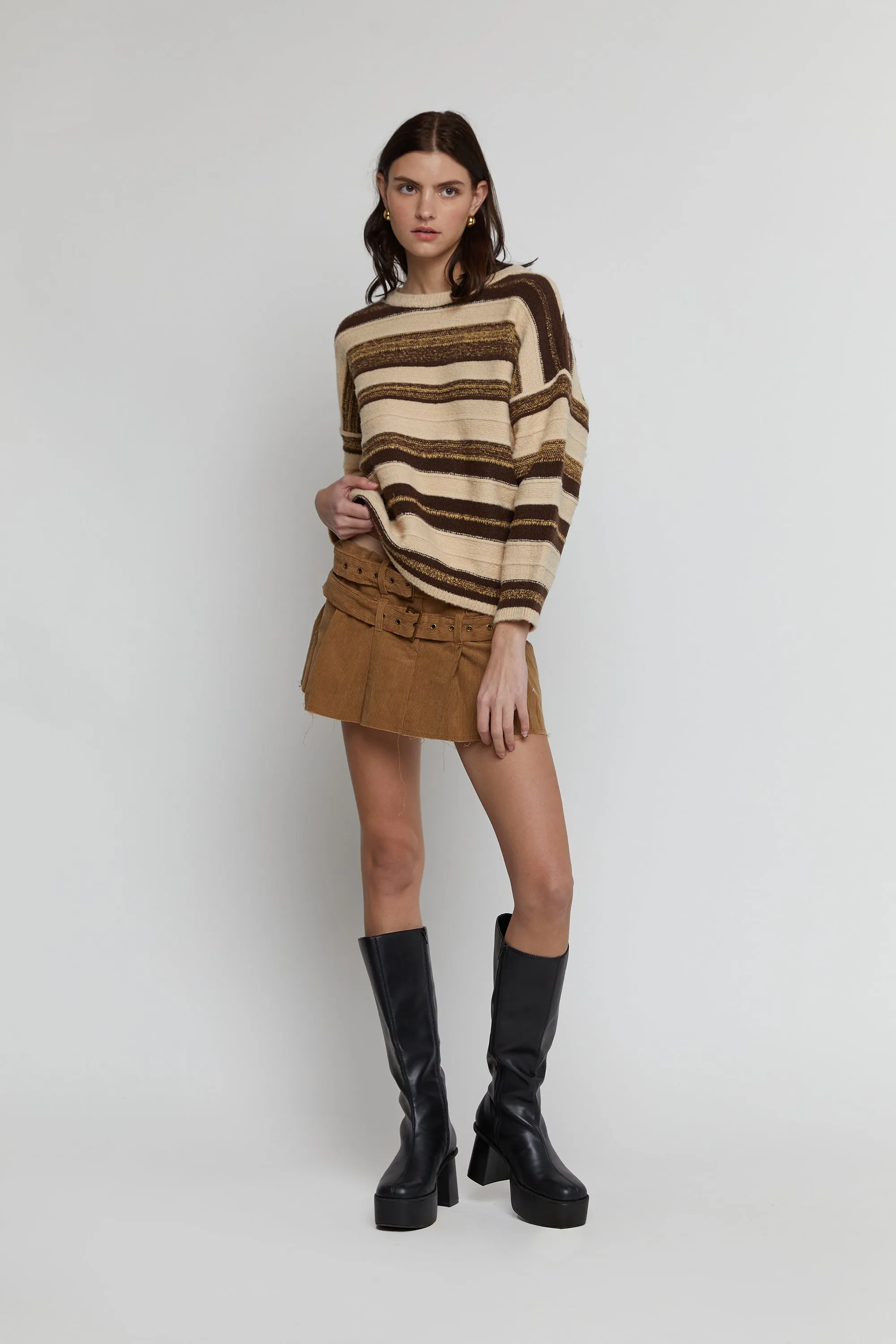 STRIPED SWEATER sold by OAK AND FORT product image thumbnail 2