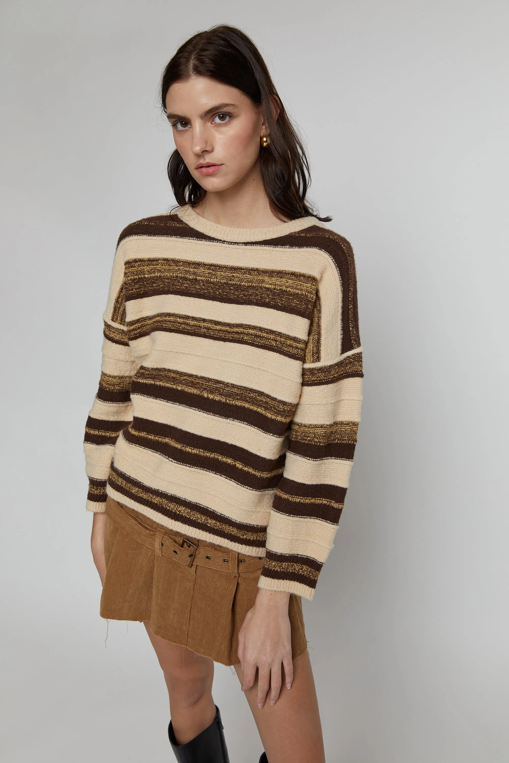 STRIPED SWEATER sold by OAK AND FORT