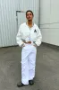 CROPPED VARSITY JACKET sold by OAK AND FORT