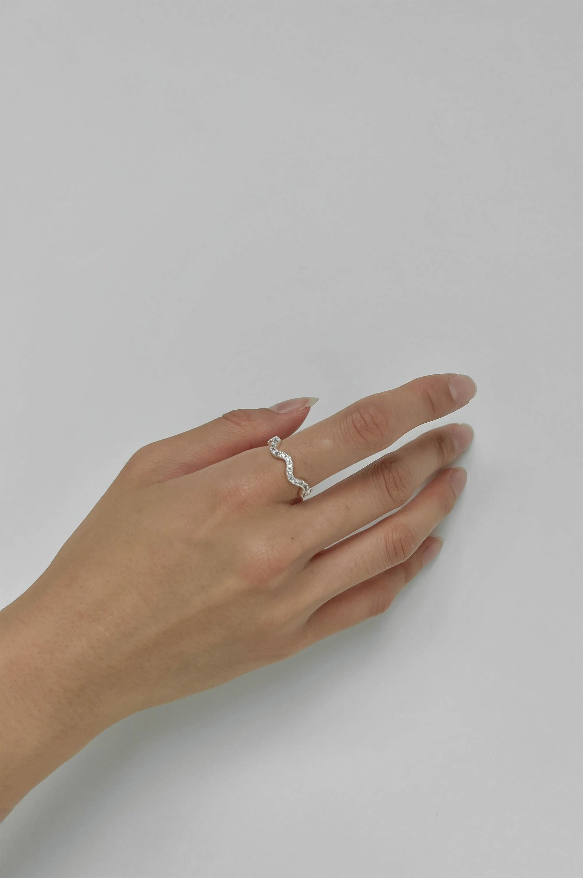 THIN WAVY RING sold by OAK AND FORT