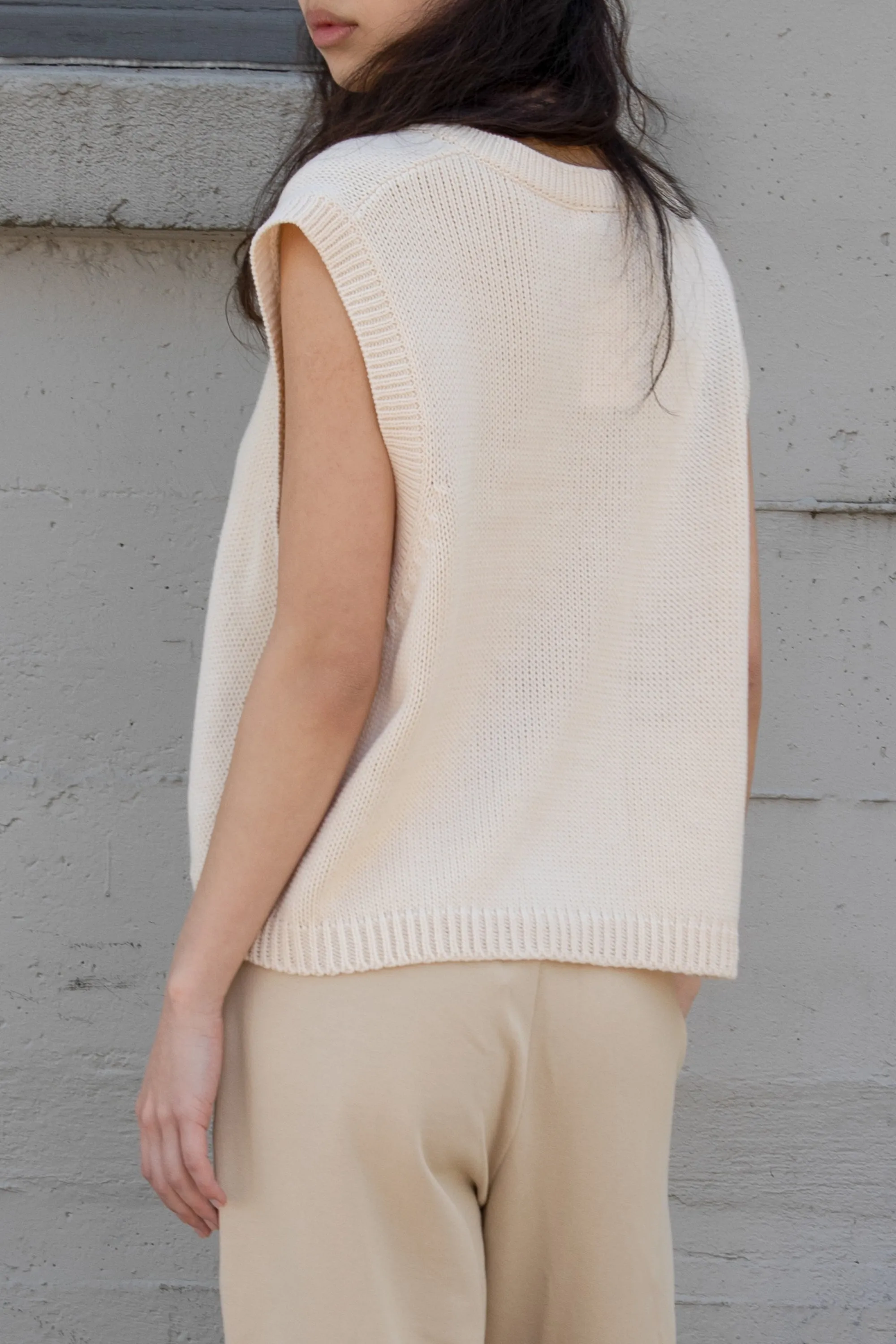 V-NECK VEST sold by OAK AND FORT product image thumbnail 4