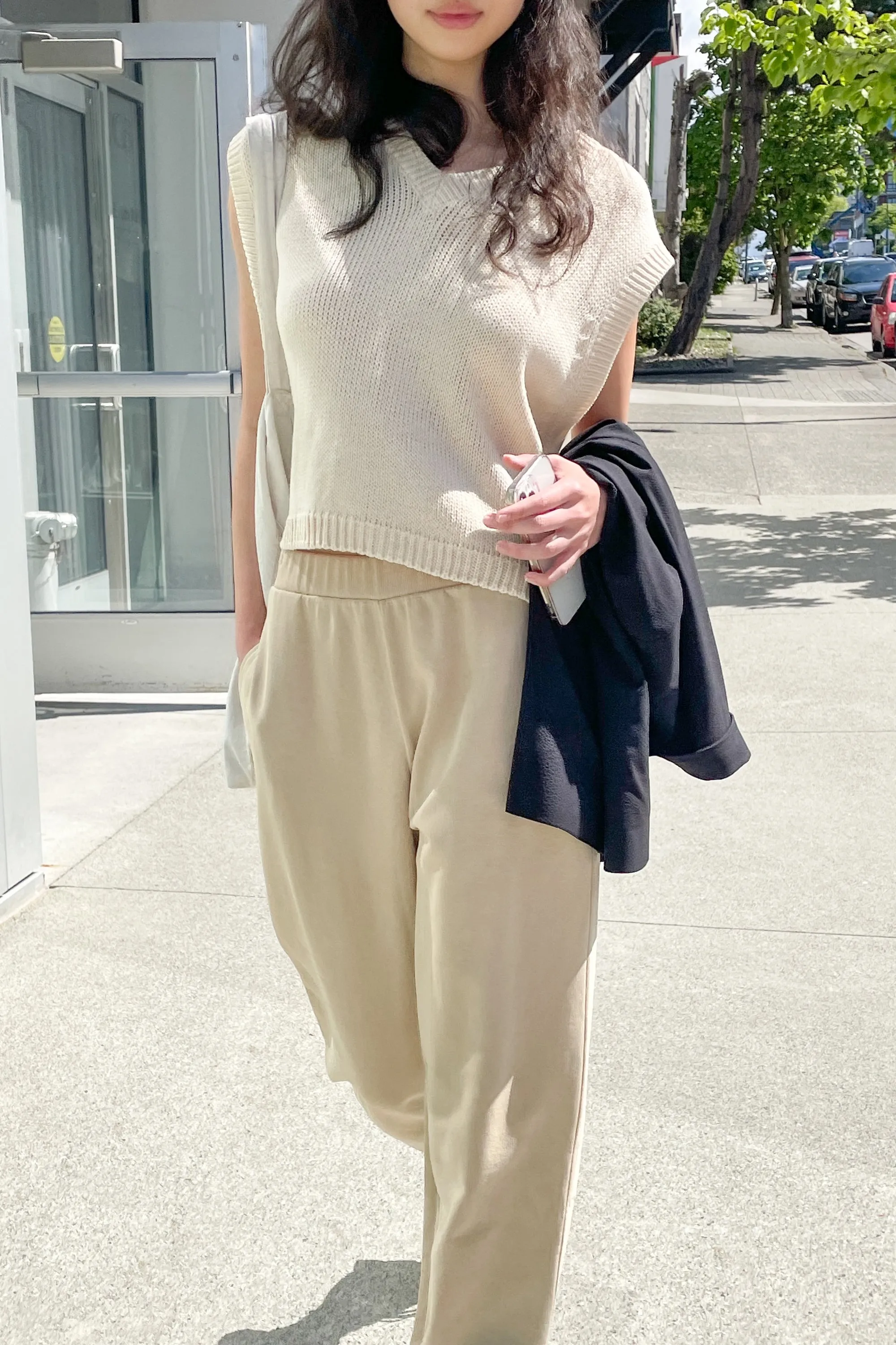 V-NECK VEST sold by OAK AND FORT product image thumbnail 2