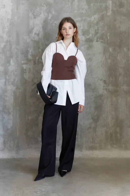 SWEETHEART CORSET TANK sold by OAK AND FORT