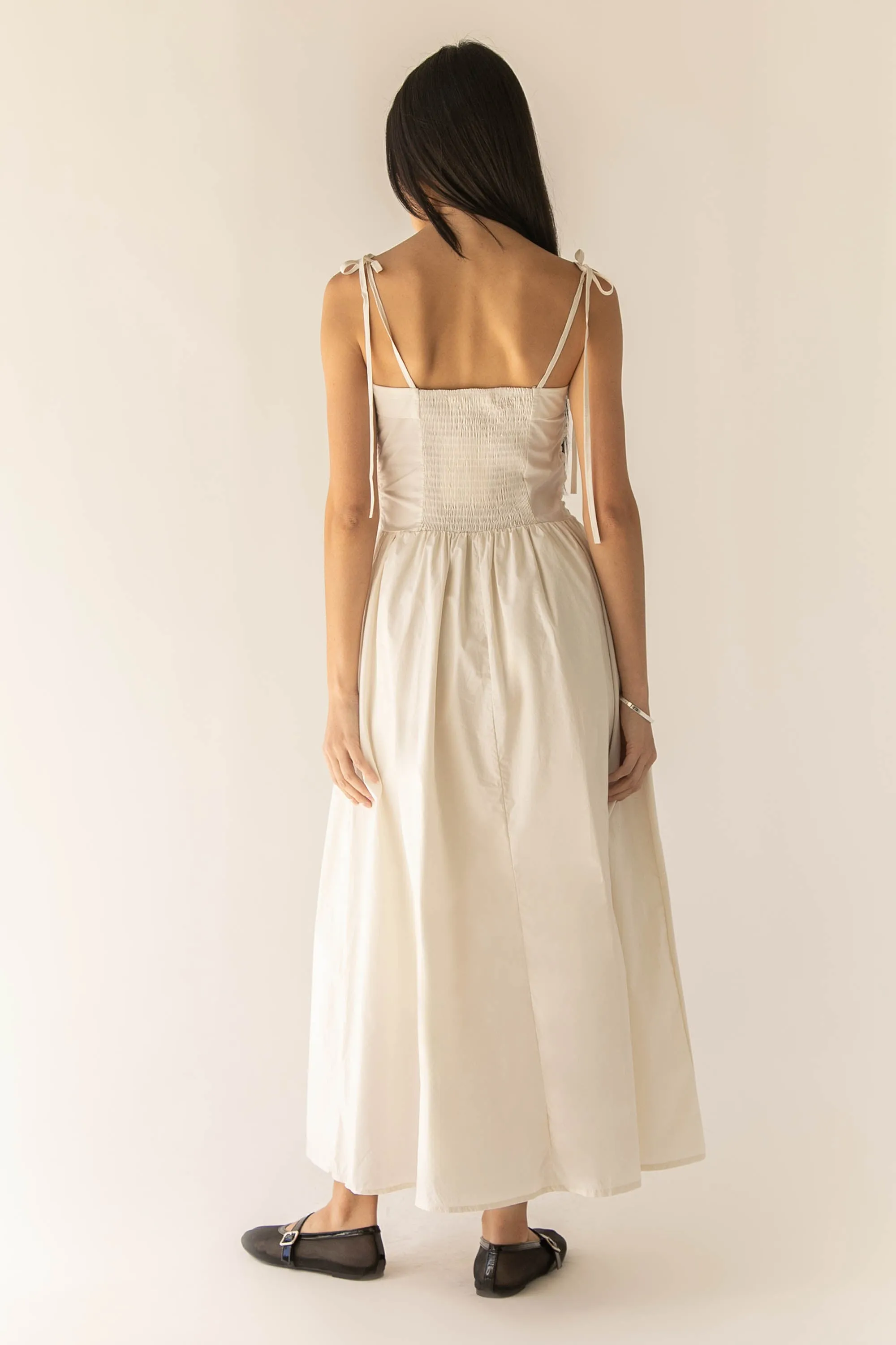 RUCHED MIDI DRESS sold by OAK AND FORT product image thumbnail 5