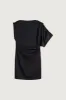 ASYMMETRICAL BAT SLEEVE MINI DRESS sold by OAK AND FORT