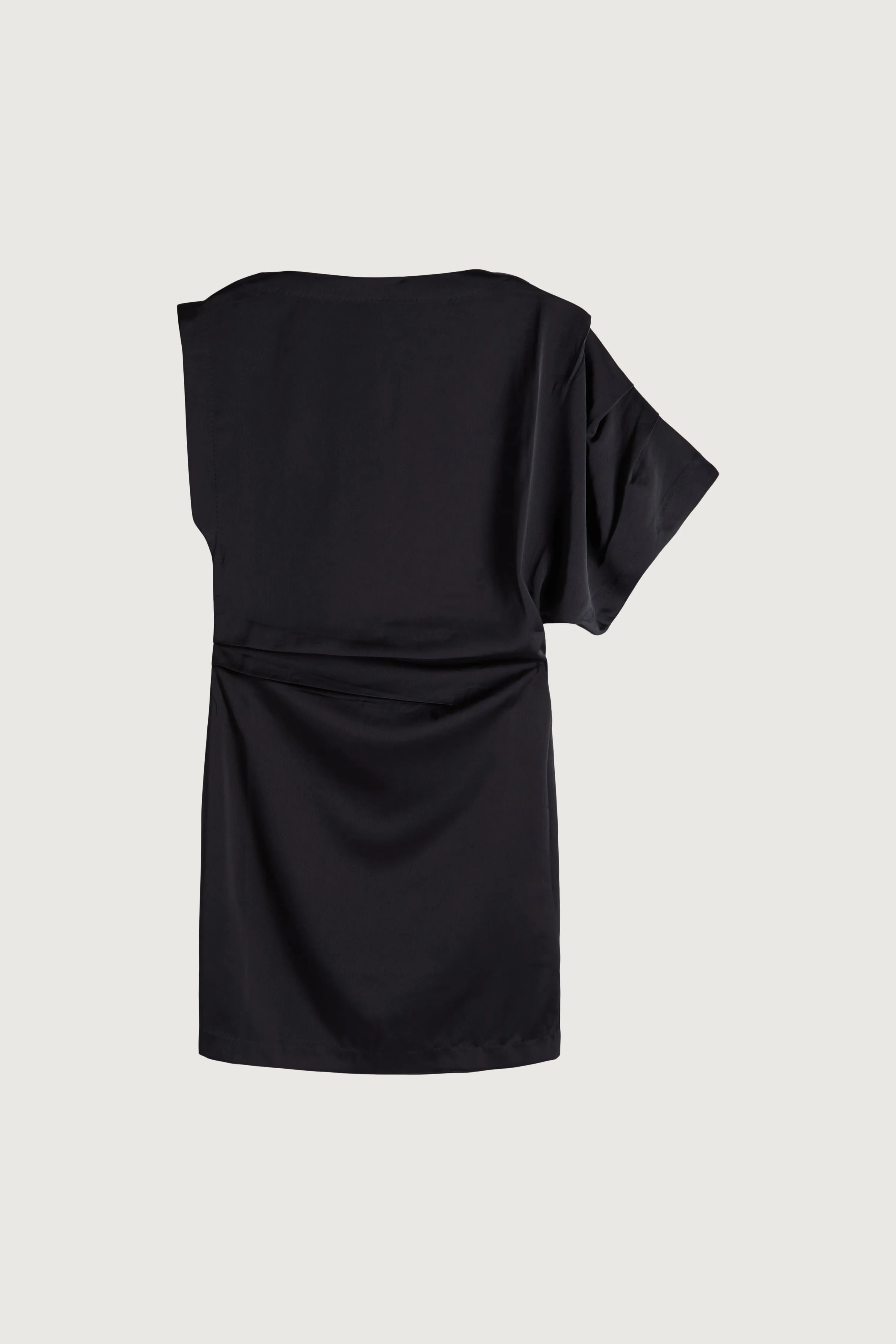ASYMMETRICAL BAT SLEEVE MINI DRESS sold by OAK AND FORT product image thumbnail 5
