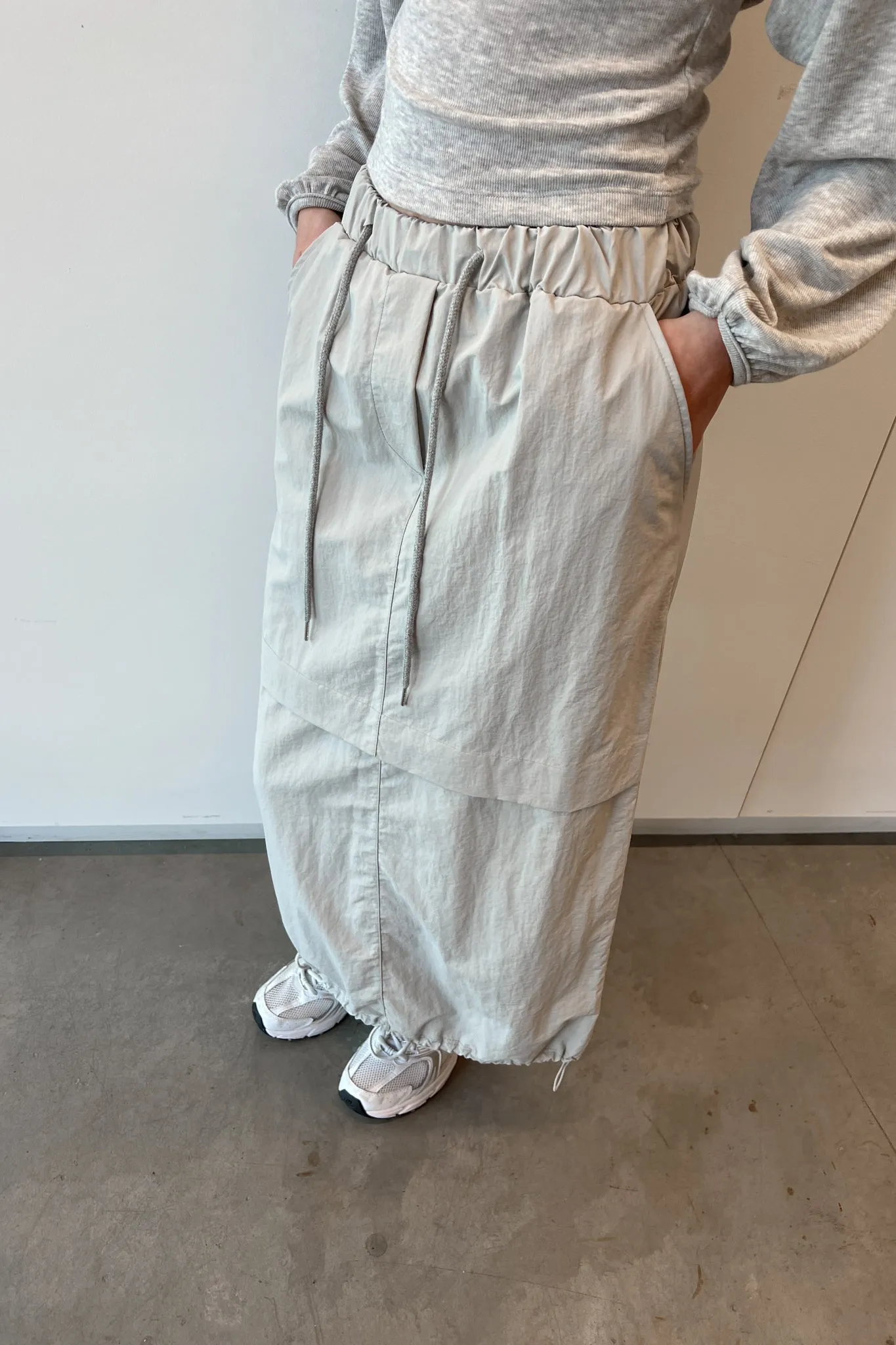 NYLON CARGO MIDI SKIRT sold by OAK AND FORT product image thumbnail 2