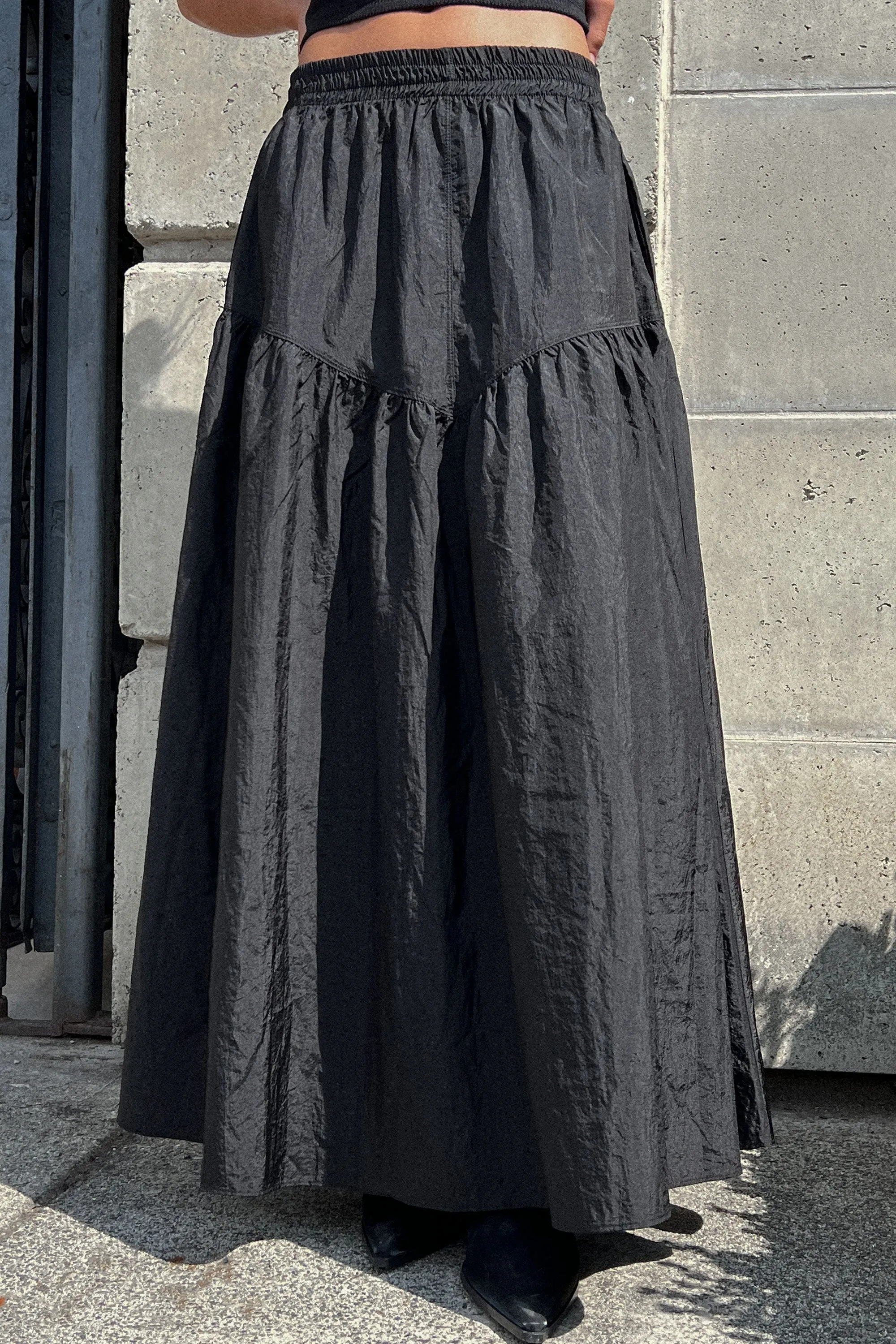 SINGLE TIER MAXI SKIRT sold by OAK AND FORT product image thumbnail 2