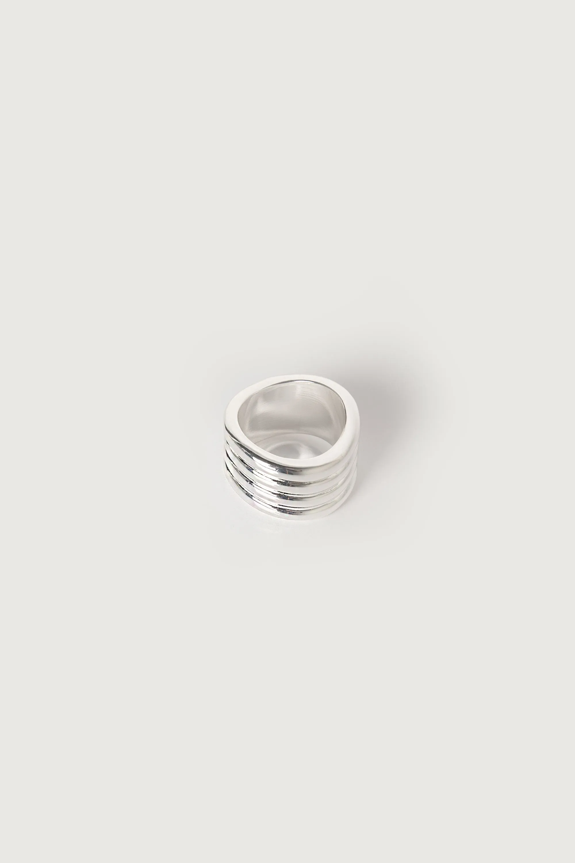 CURVY STACKED RING sold by OAK AND FORT product image thumbnail 2