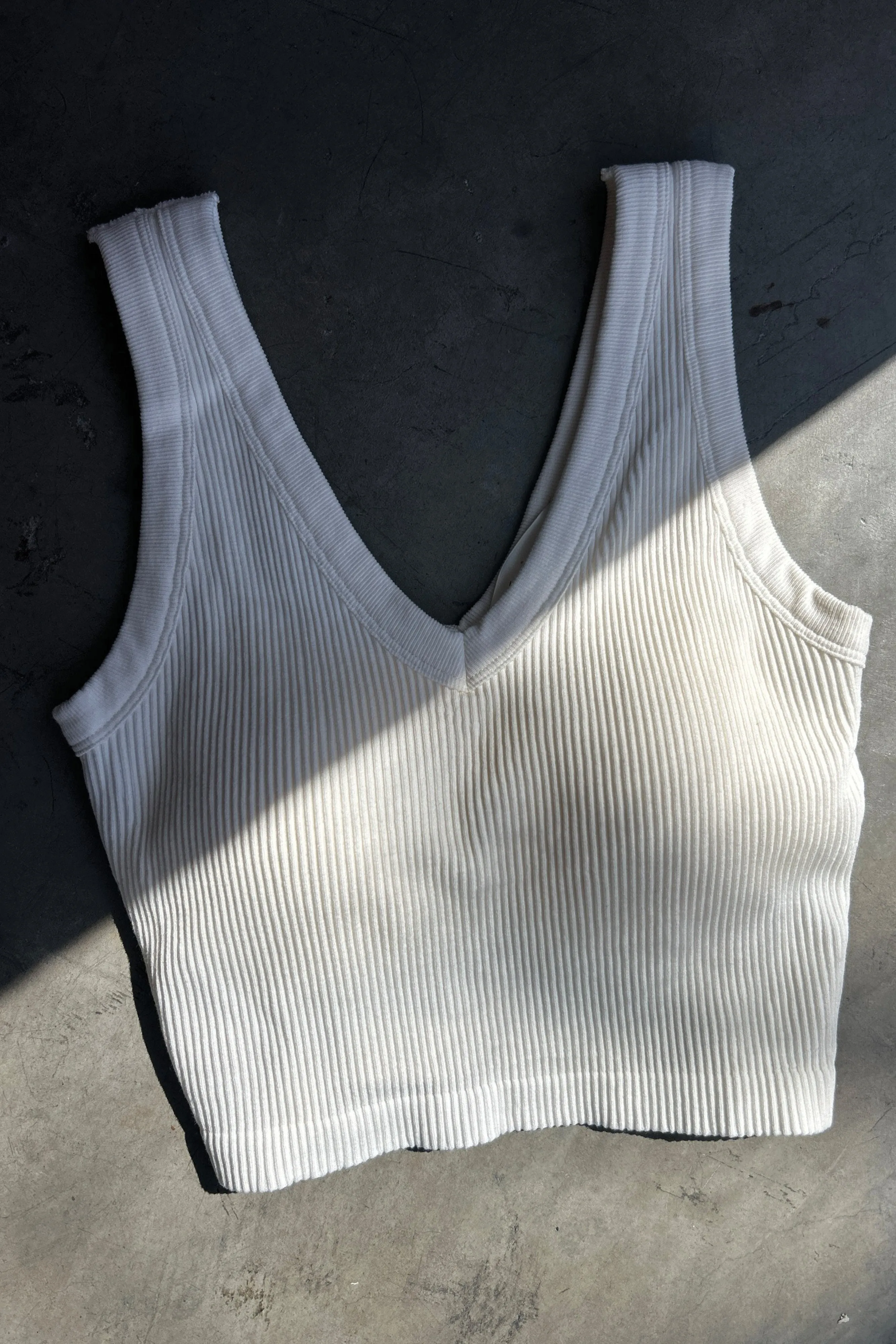 BUILT-IN BRA TANK TOP sold by OAK AND FORT product image thumbnail 3