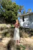 PLEATED FLORAL MIDI SKIRT sold by OAK AND FORT
