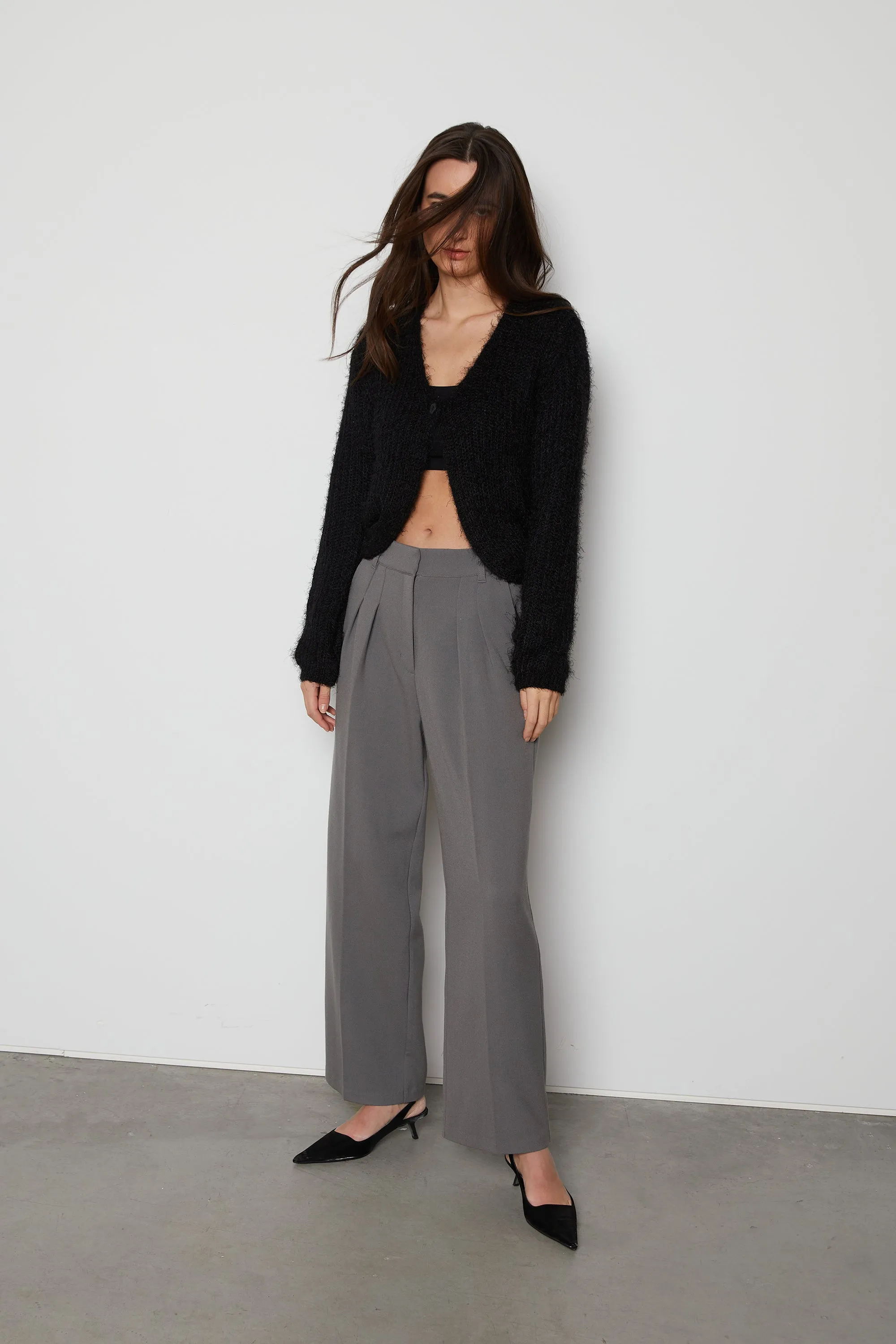 SINGLE BUTTON CARDIGAN sold by OAK AND FORT product image thumbnail 3