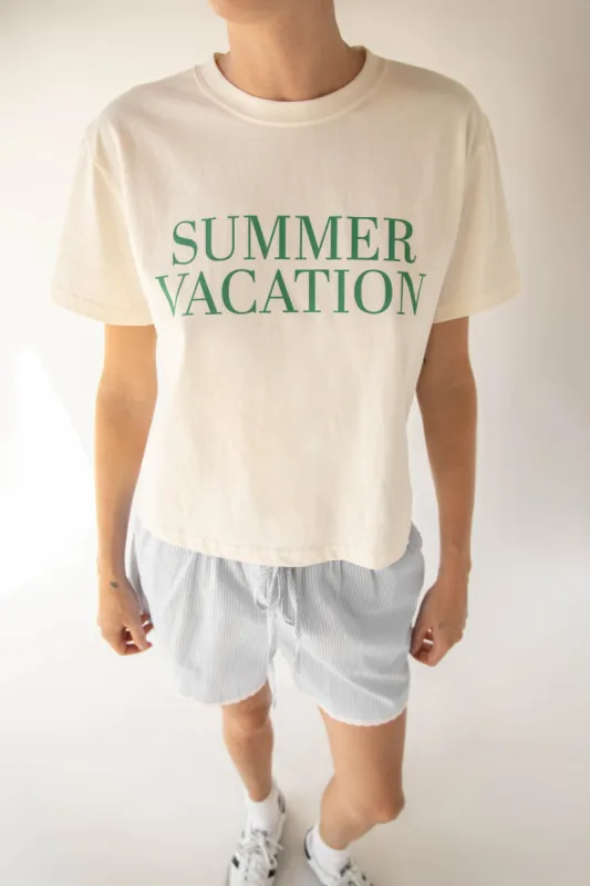 SUMMER VACATION GRAPHIC T-SHIRT sold by OAK AND FORT