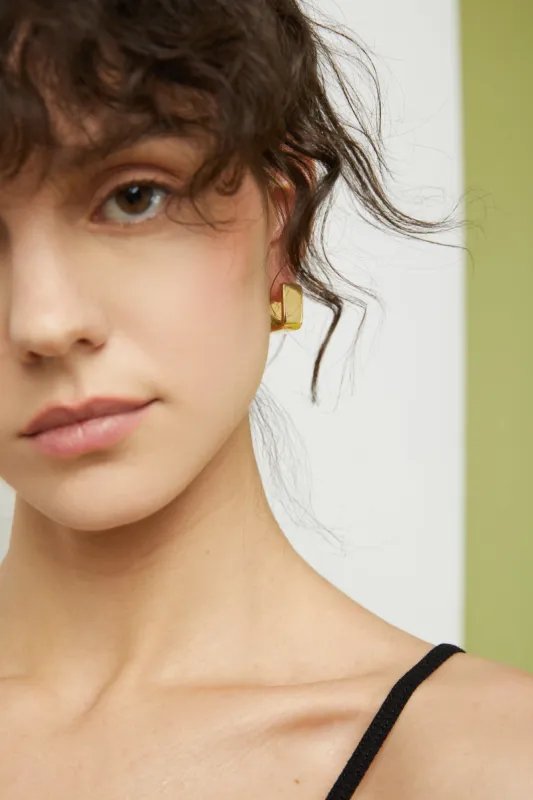 CUBE SHAPE EARRING sold by OAK AND FORT