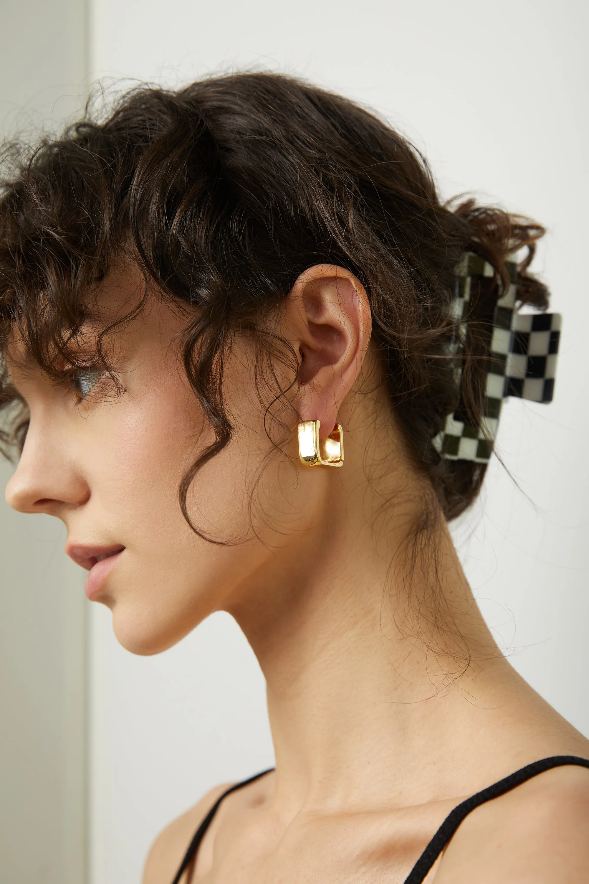 CUBE SHAPE EARRING sold by OAK AND FORT product image thumbnail 2