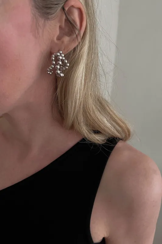 ABSTRACT BEAD EARRING sold by OAK AND FORT