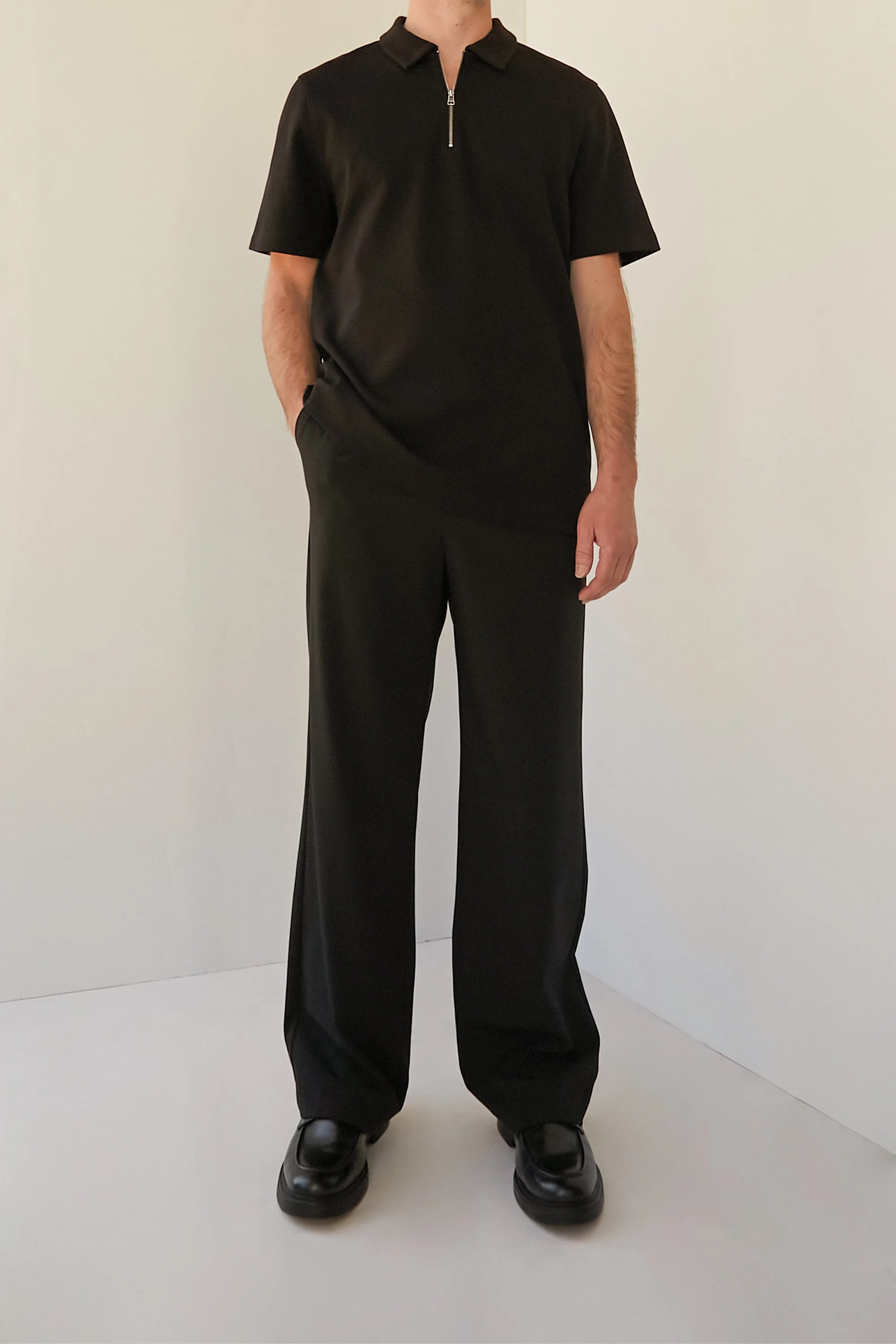 ELASTIC WAIST SUITING PANT sold by OAK AND FORT