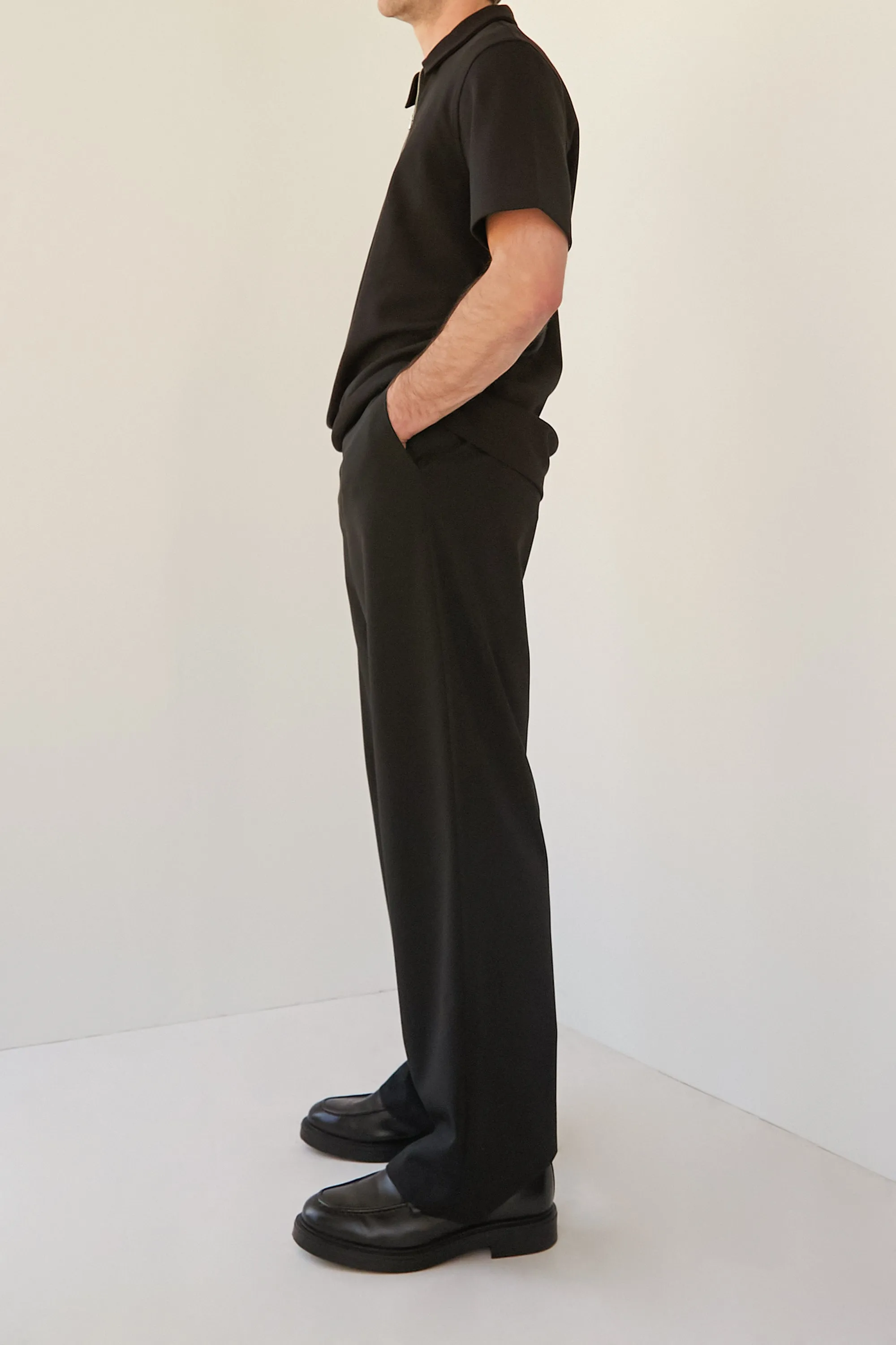 ELASTIC WAIST SUITING PANT sold by OAK AND FORT product image thumbnail 2