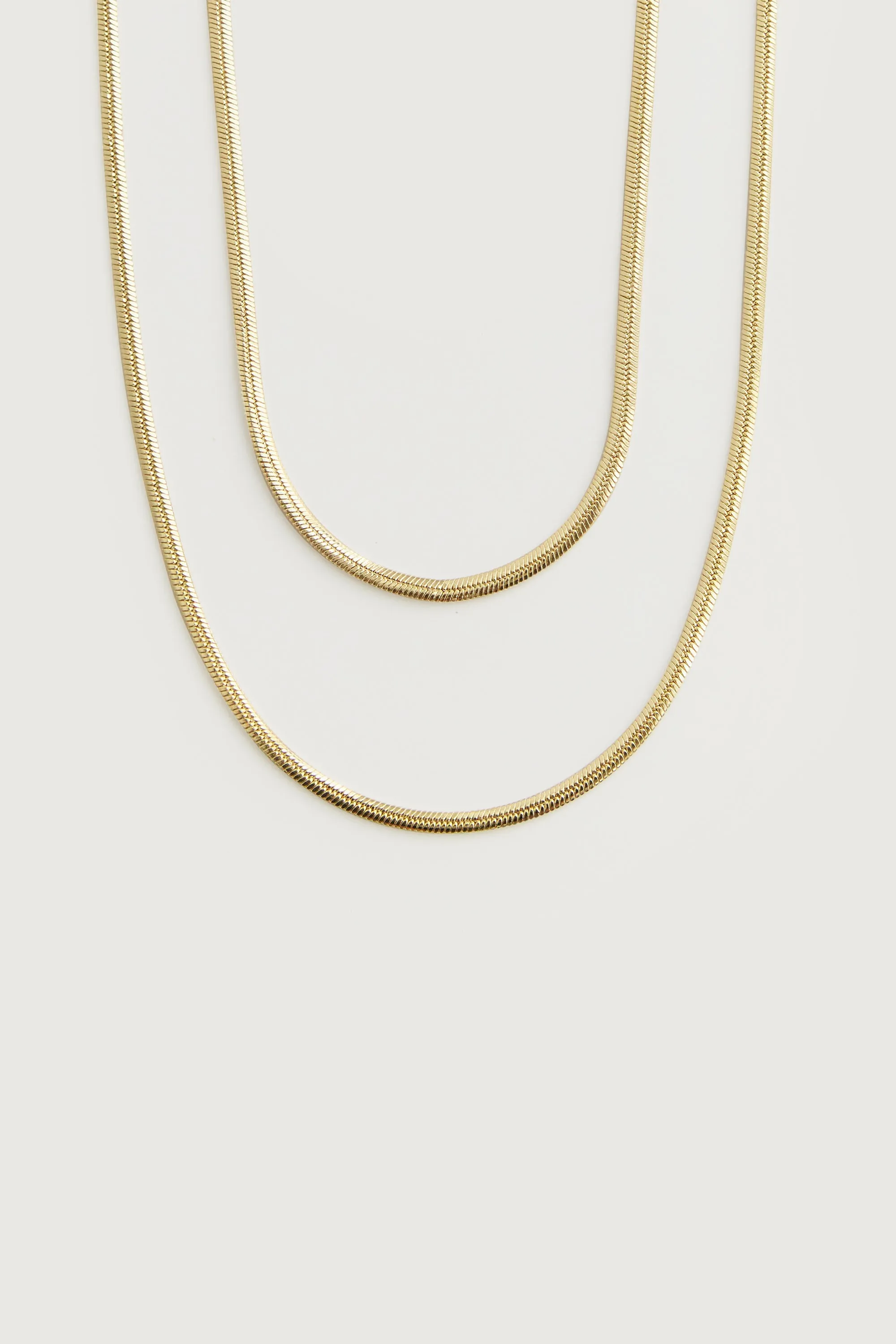 THIN SNAKE CHAIN sold by OAK AND FORT product image thumbnail 3