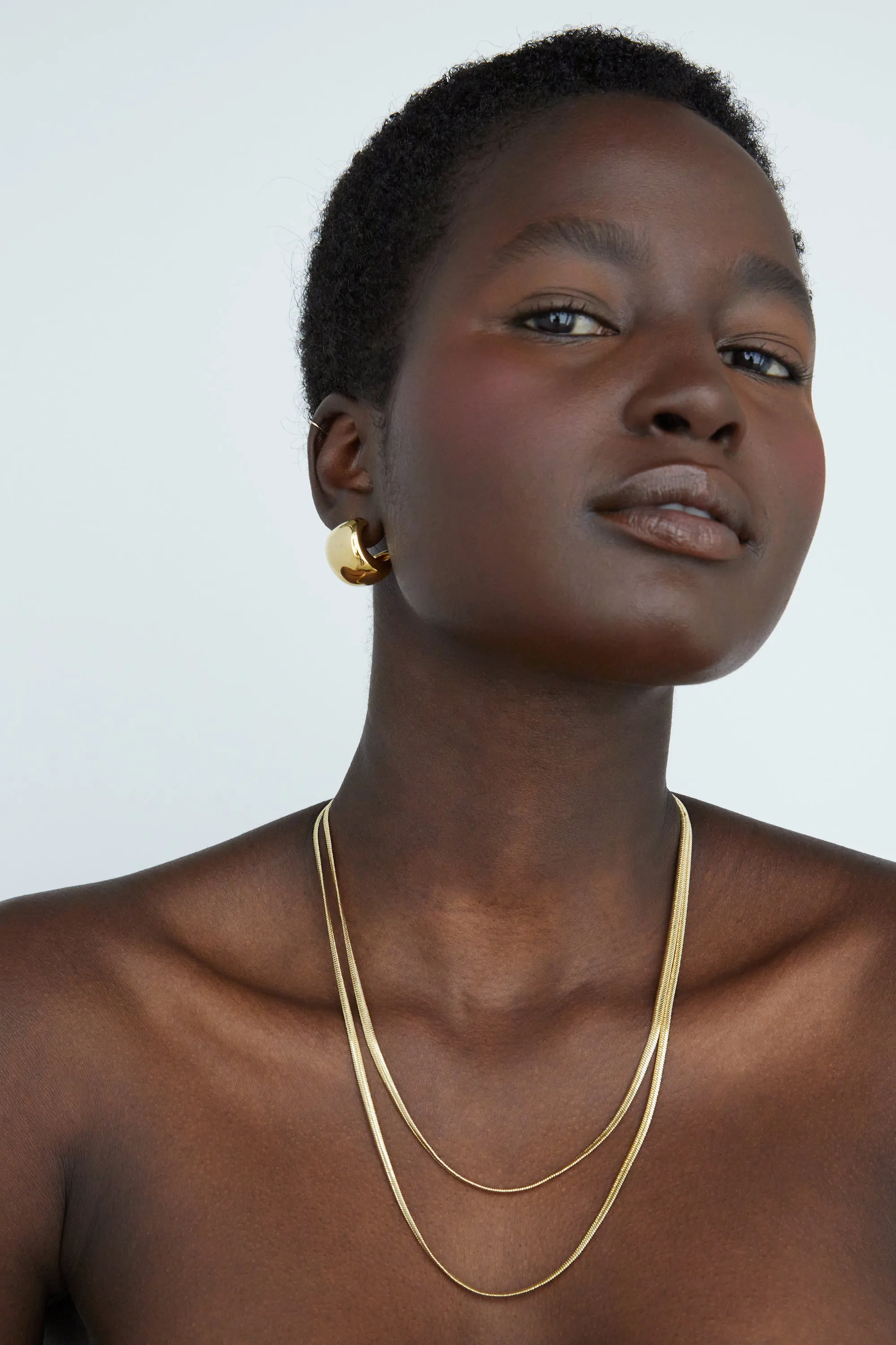 THIN SNAKE CHAIN sold by OAK AND FORT