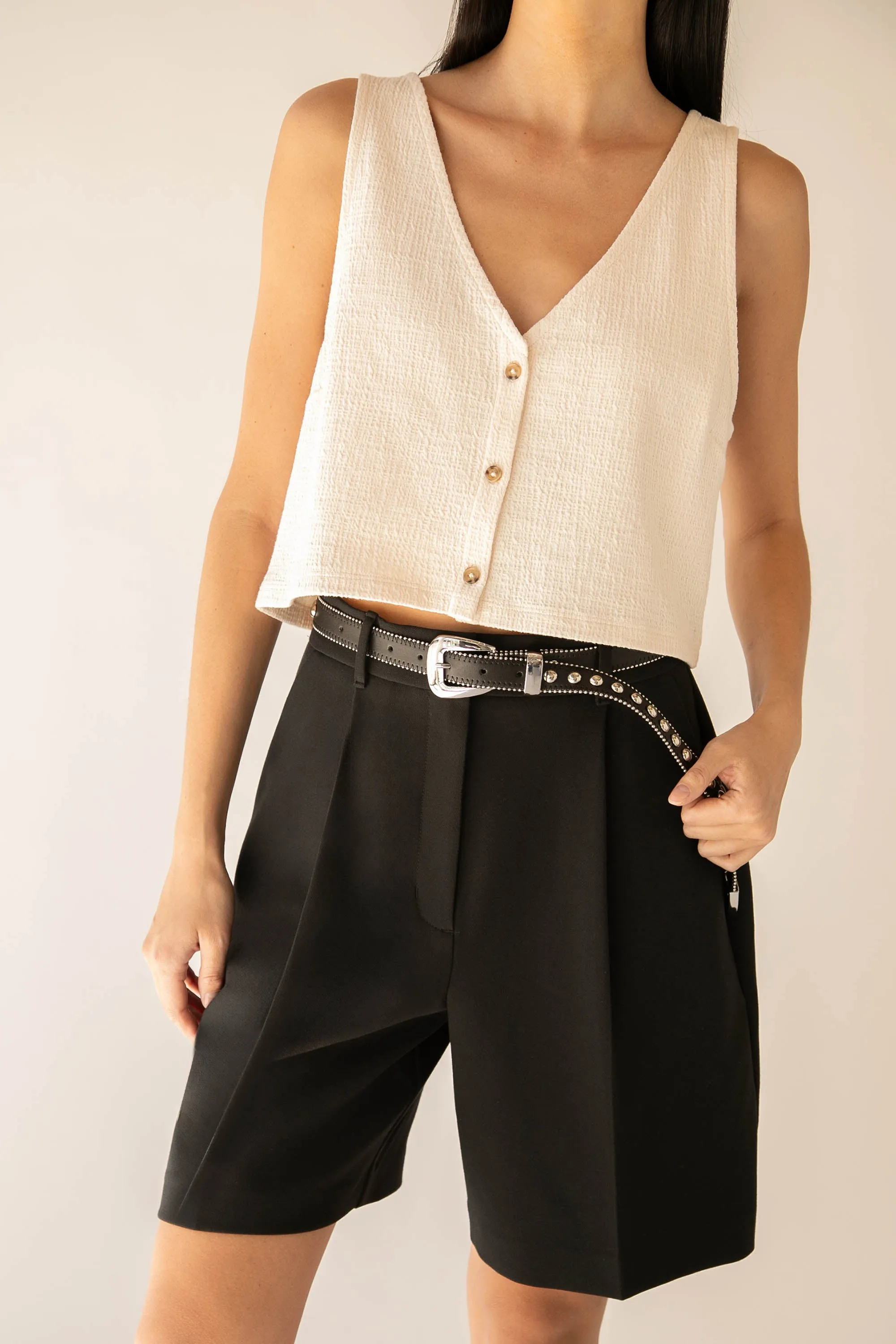 STUDDED BELT sold by OAK AND FORT