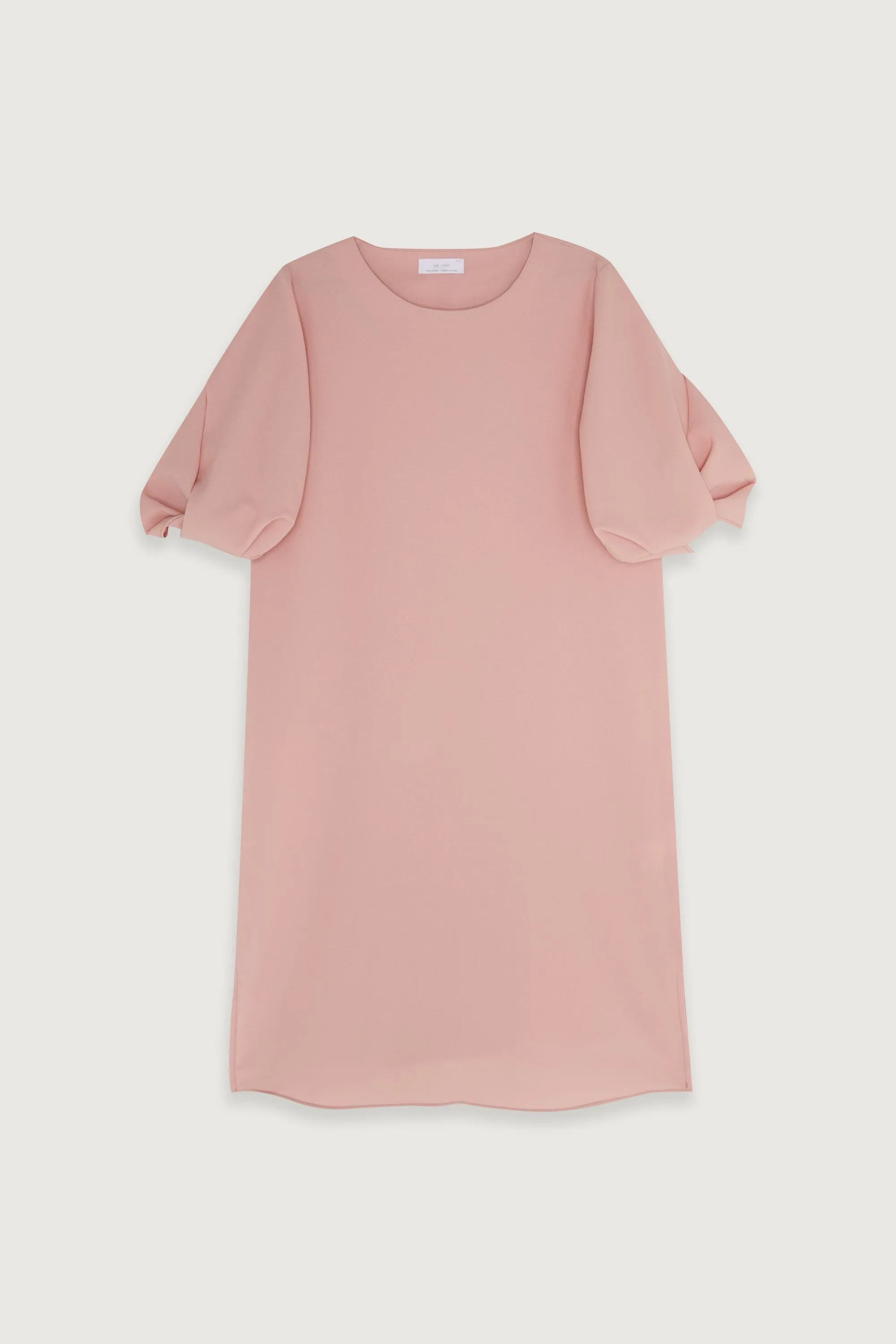 TWIST PUFF SLEEVE MIDI DRESS sold by OAK AND FORT product image thumbnail 3