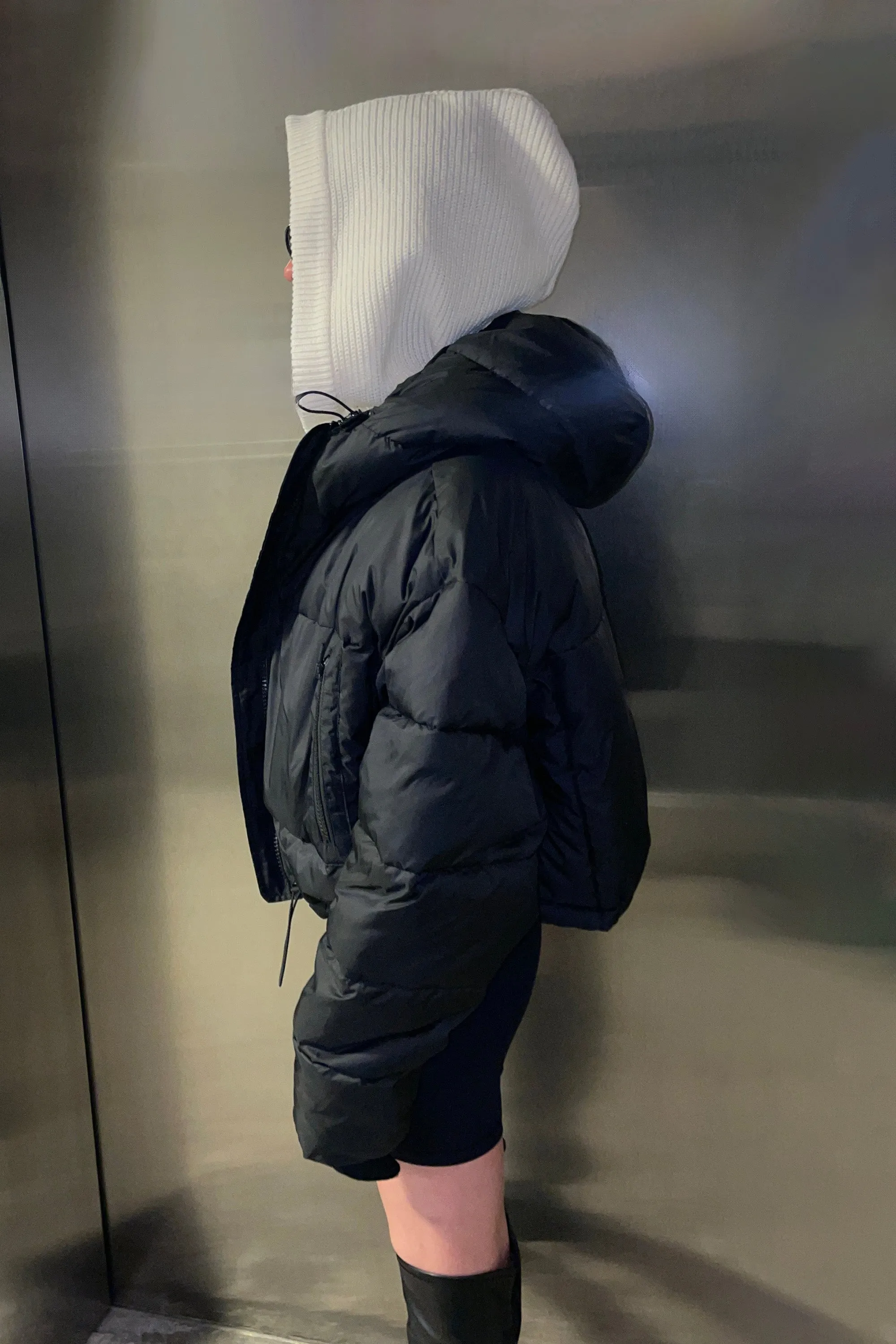 SWEATER VEST WITH HOOD sold by OAK AND FORT product image thumbnail 5