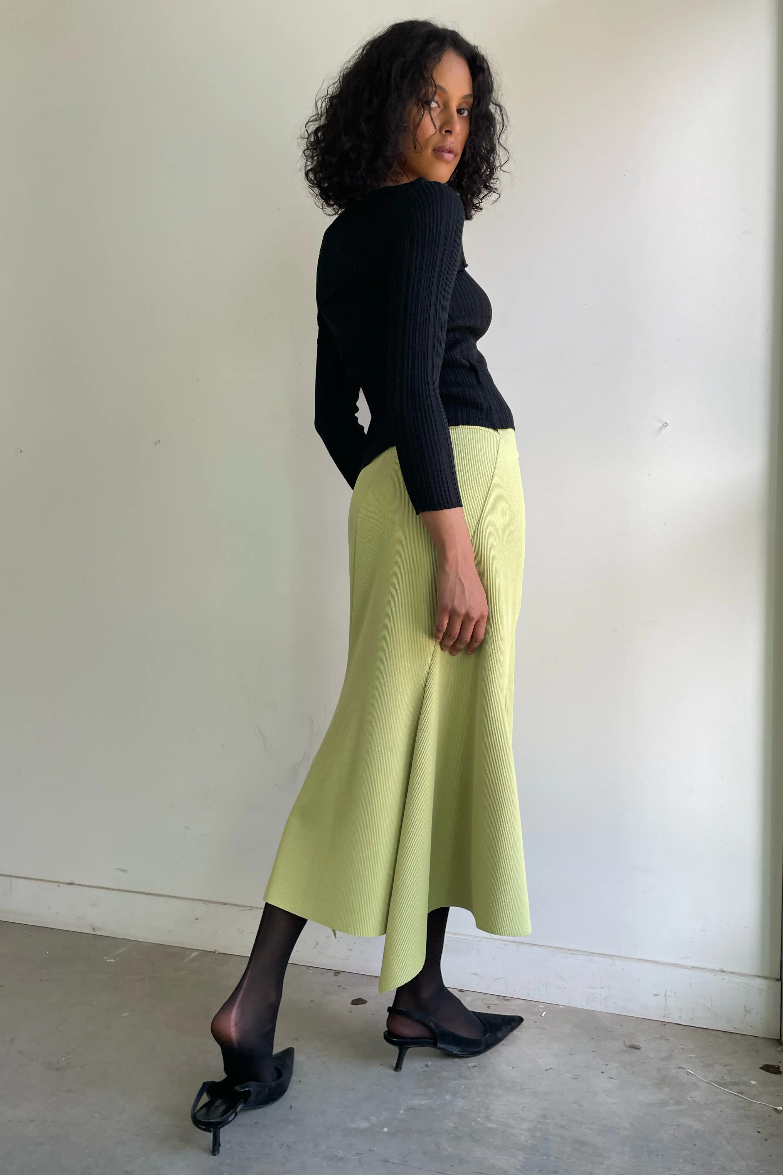 OFF THE SHOULDER KNIT TOP sold by OAK AND FORT product image thumbnail 5