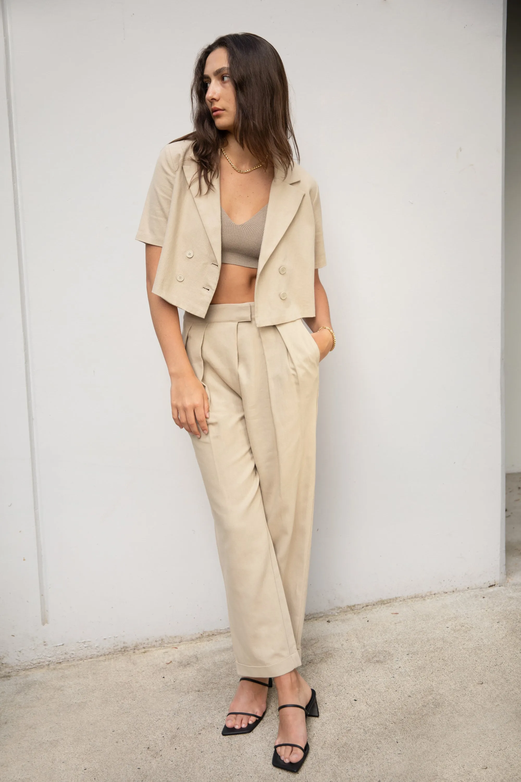 CROSSOVER PANT sold by OAK AND FORT product image thumbnail 2