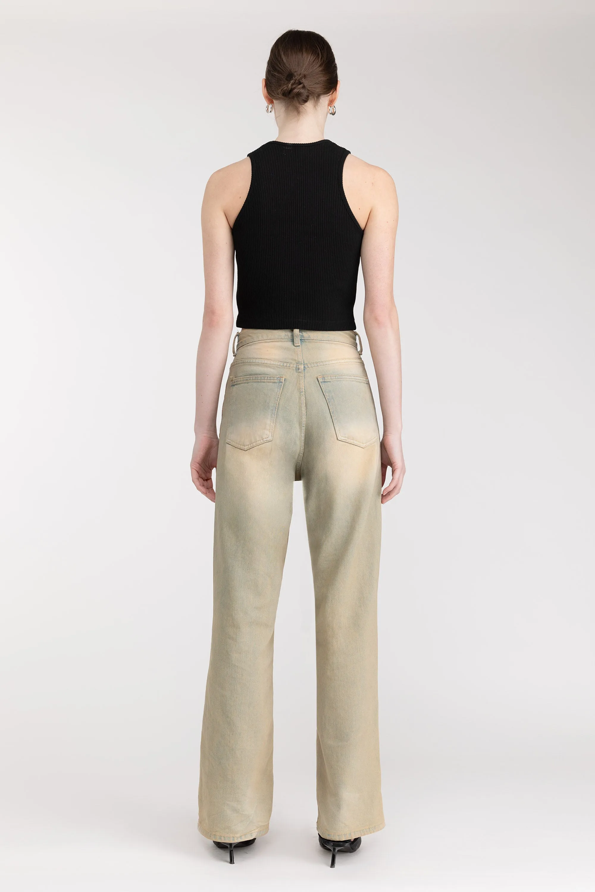 RELAXED FIT DENIM JEANS sold by OAK AND FORT product image thumbnail 5