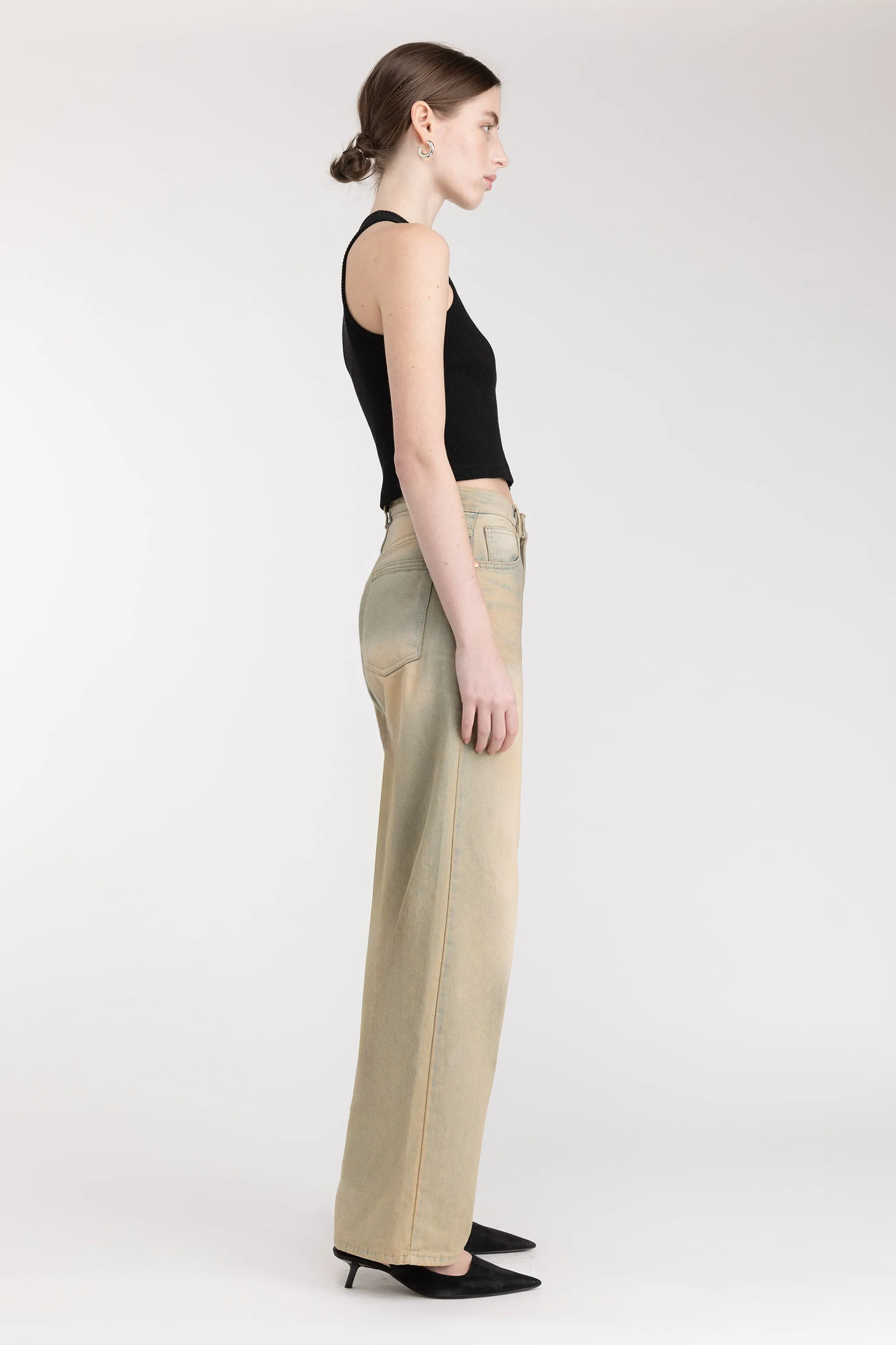 RELAXED FIT DENIM JEANS sold by OAK AND FORT product image thumbnail 3