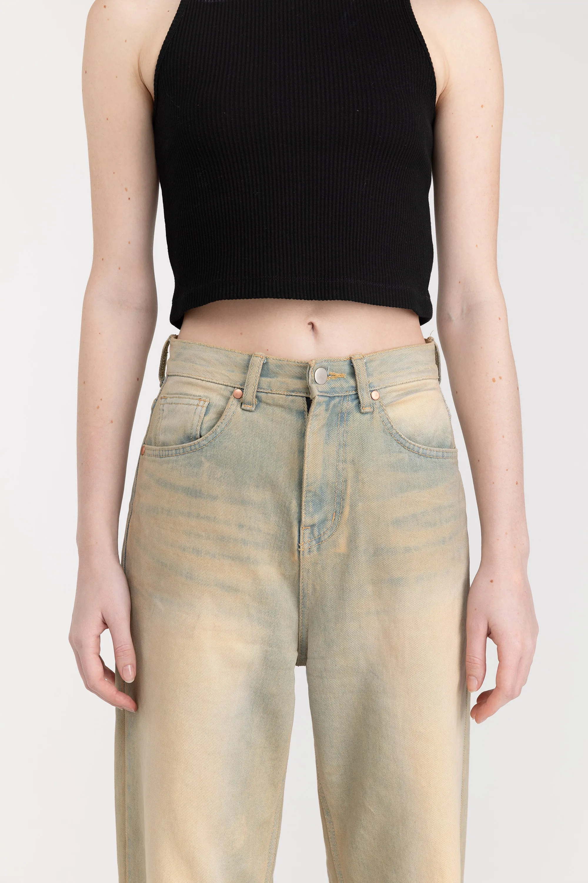RELAXED FIT DENIM JEANS sold by OAK AND FORT product image thumbnail 4