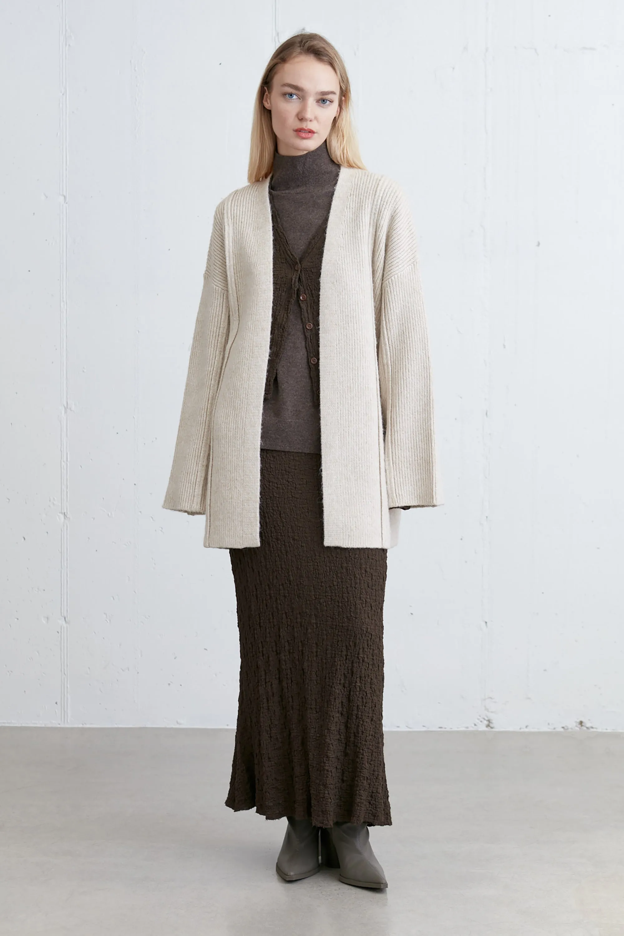 OPEN FRONT CARDIGAN sold by OAK AND FORT product image thumbnail 2
