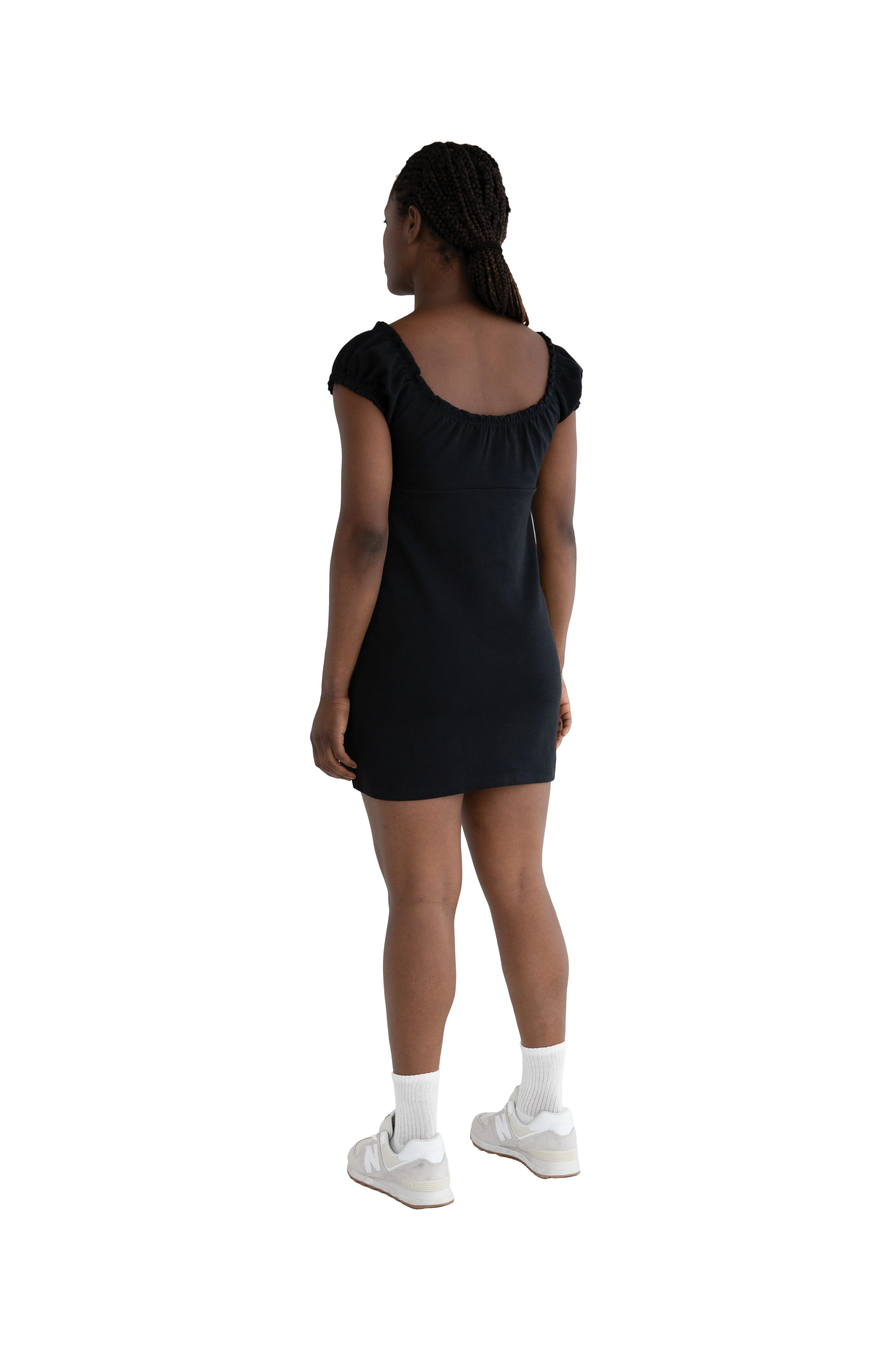 SQUARE NECK MINI DRESS sold by OAK AND FORT product image thumbnail 3
