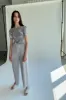 PLEATED WIDE LEG PANT sold by OAK AND FORT