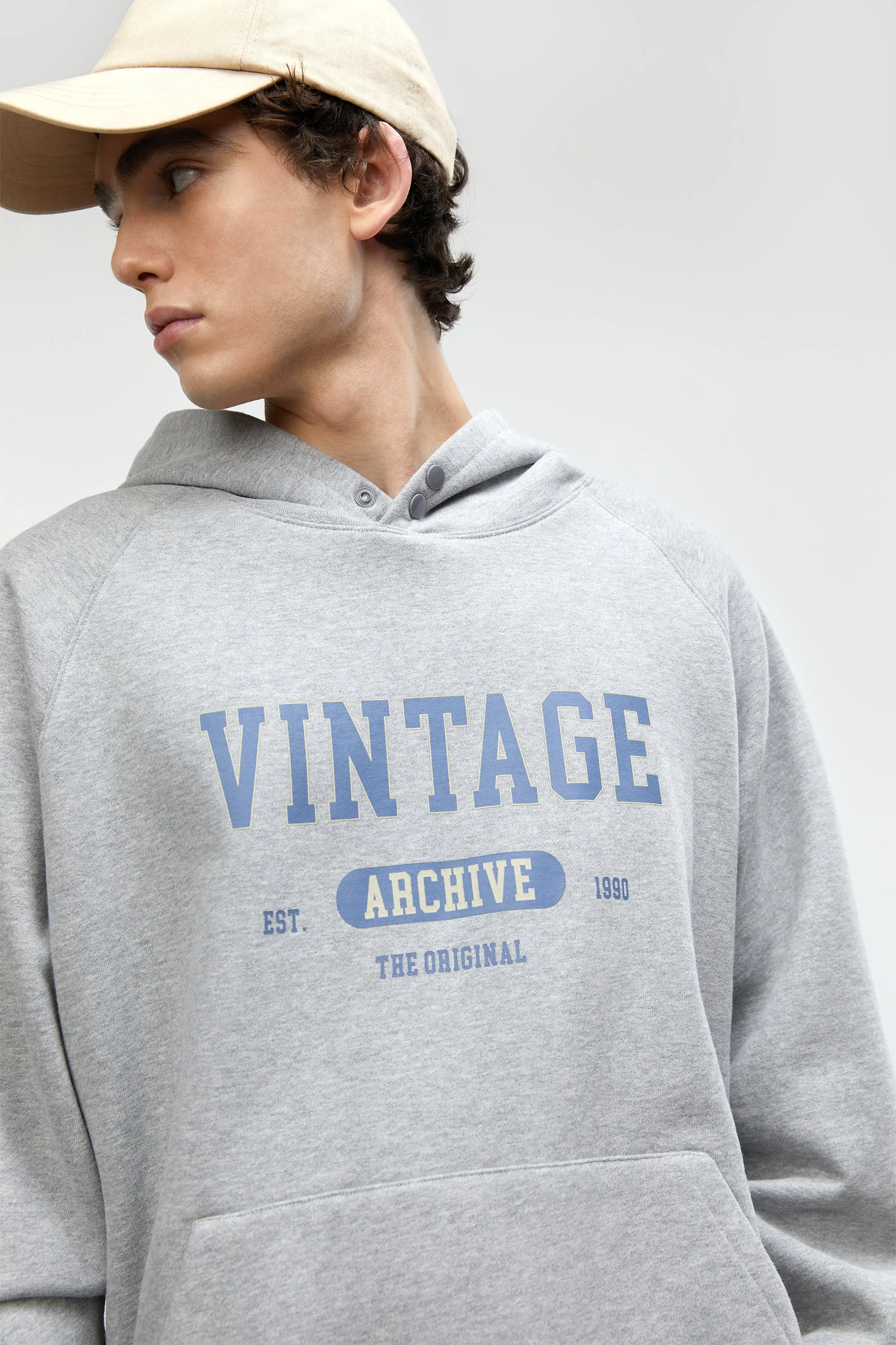 GRAPHIC HOODIE sold by OAK AND FORT product image thumbnail 2