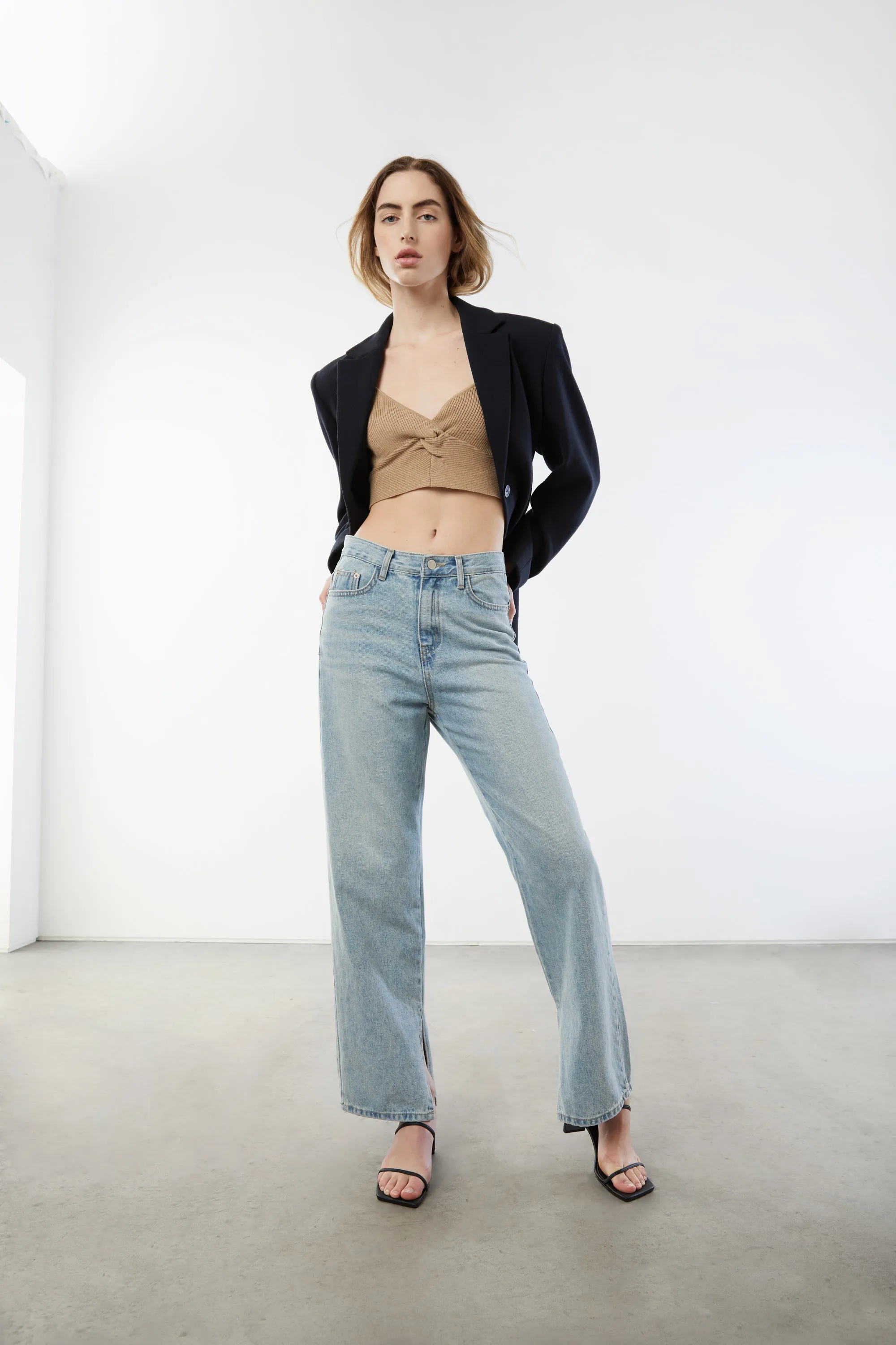 TWIST FRONT TANK sold by OAK AND FORT