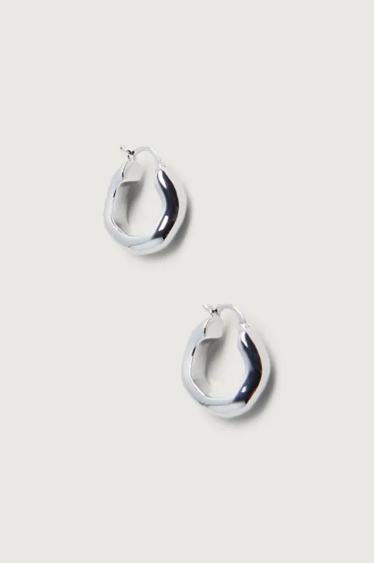 WAVY BUBBLY HOOPS made by OAK AND FORT