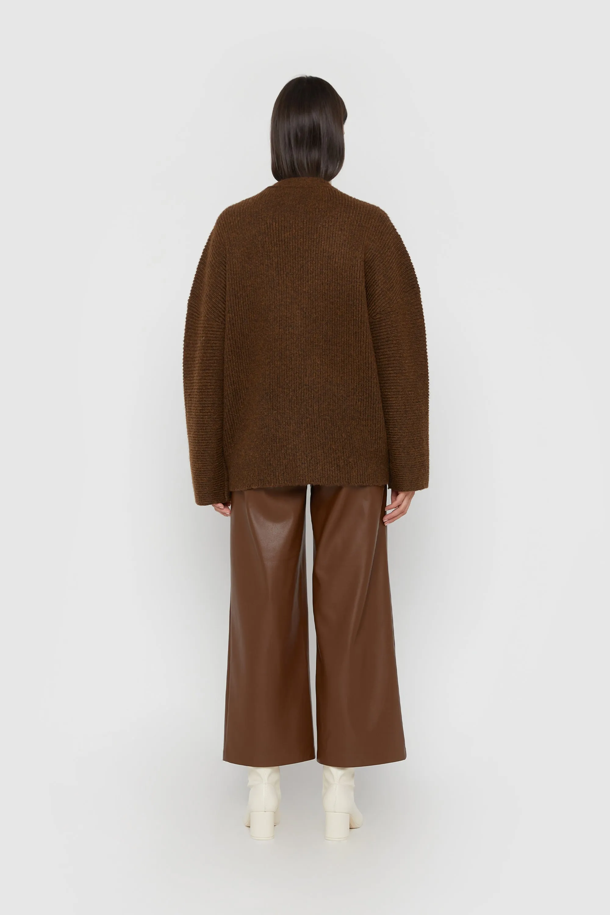 RELAXED FIT CARDIGAN sold by OAK AND FORT product image thumbnail 4