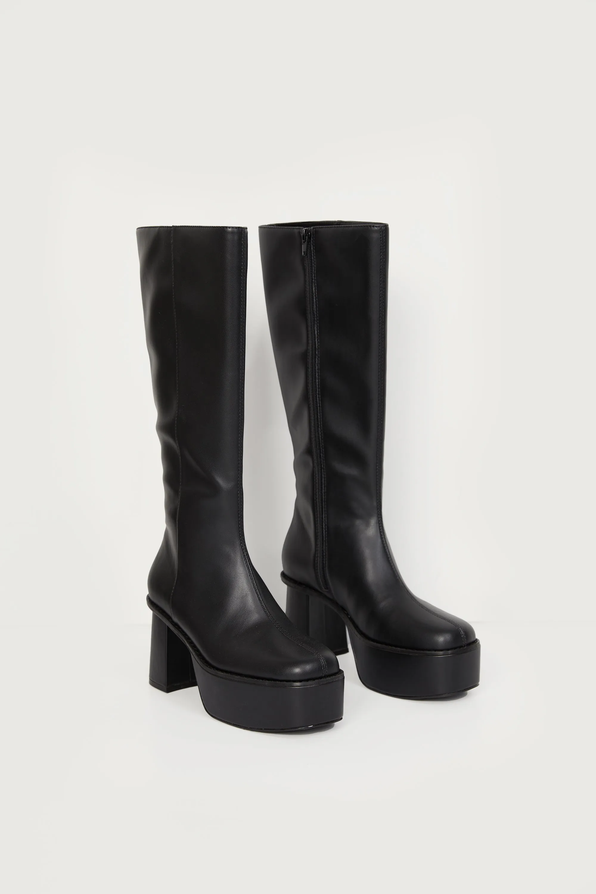 PLATFORM KNEE HIGH BOOTS sold by OAK AND FORT product image thumbnail 5